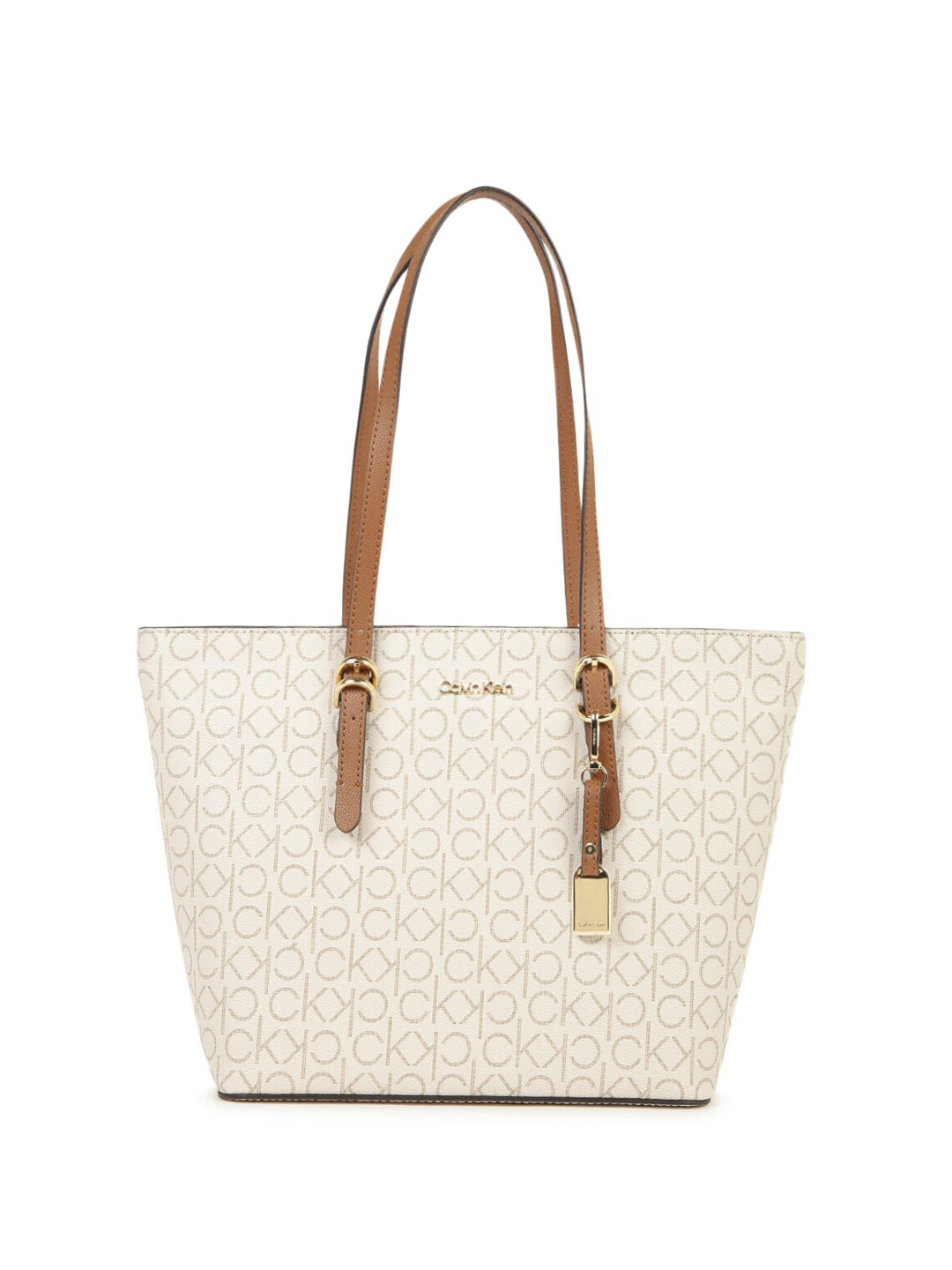 Calvin Klein Brand Logo Printed Shopper Tote Bag, Beige
Calvin Klein Brand Logo Printed Shopper Tote Bag, Beige