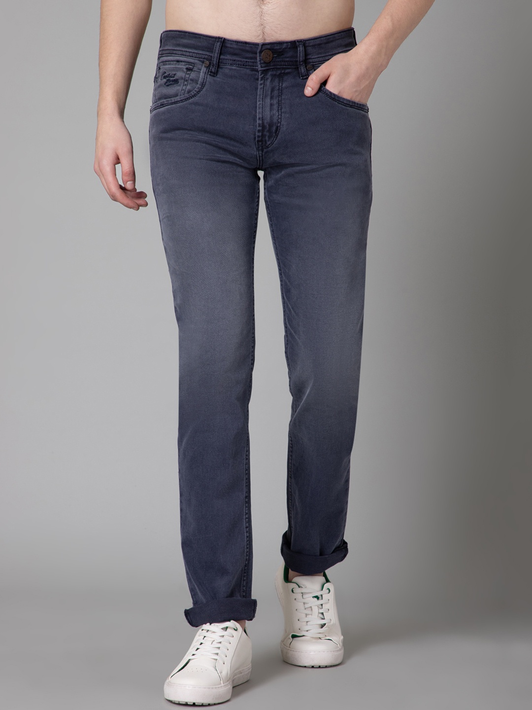 Cantabil Men Mid-Rise Dark Shade Light Fade Clean Look Cotton Stretchable Jeans, Navy blue
Cantabil Men Mid-Rise Dark Shade Light Fade Clean Look Cotton Stretchable Jeans, Navy blue