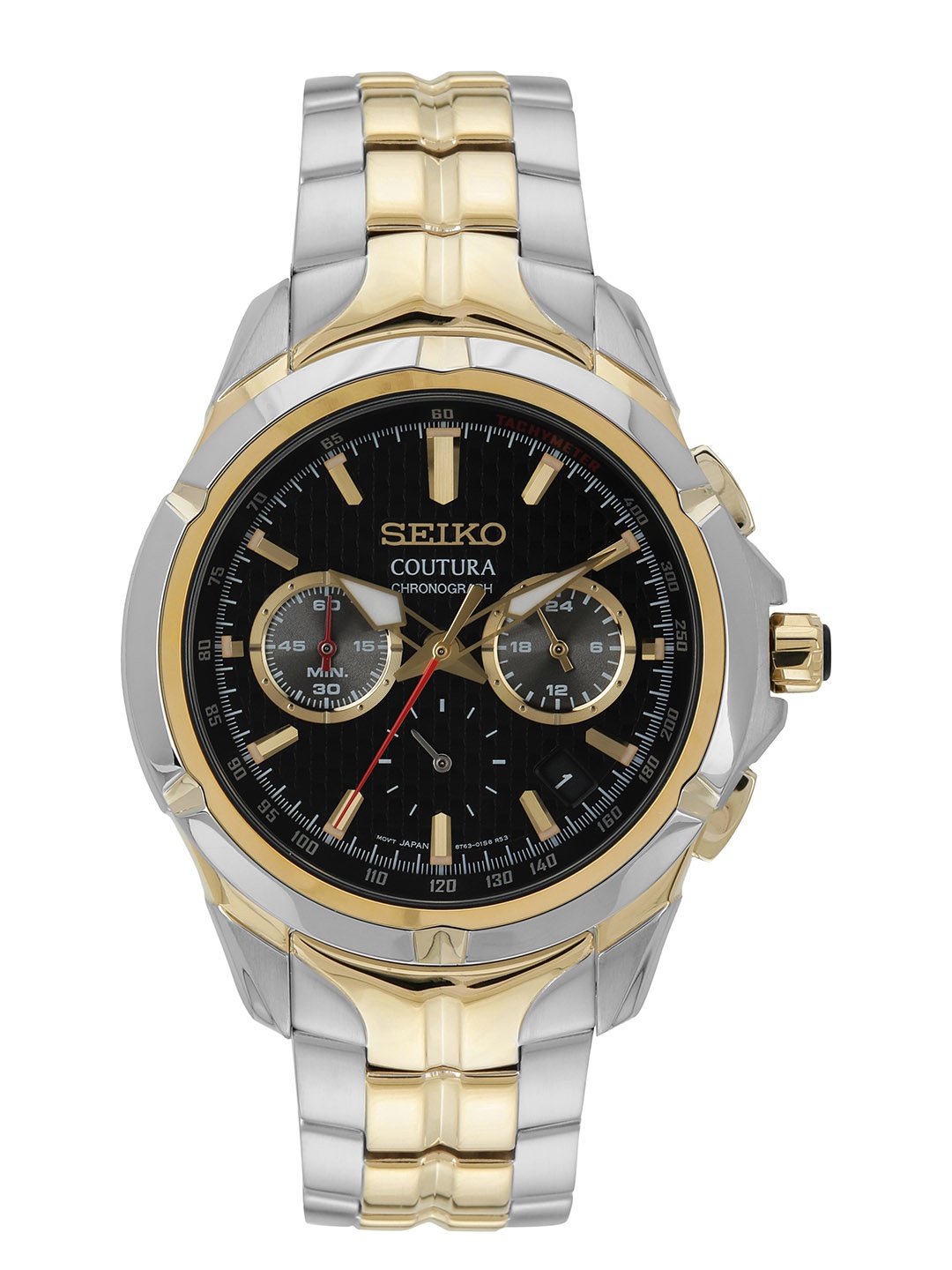 SEIKO Men Stainless Steel Bracelet Style Straps Analogue Motion Powered Watch SSB434P9, Black
SEIKO Men Stainless Steel Bracelet Style Straps Analogue Motion Powered Watch SSB434P9, Black
