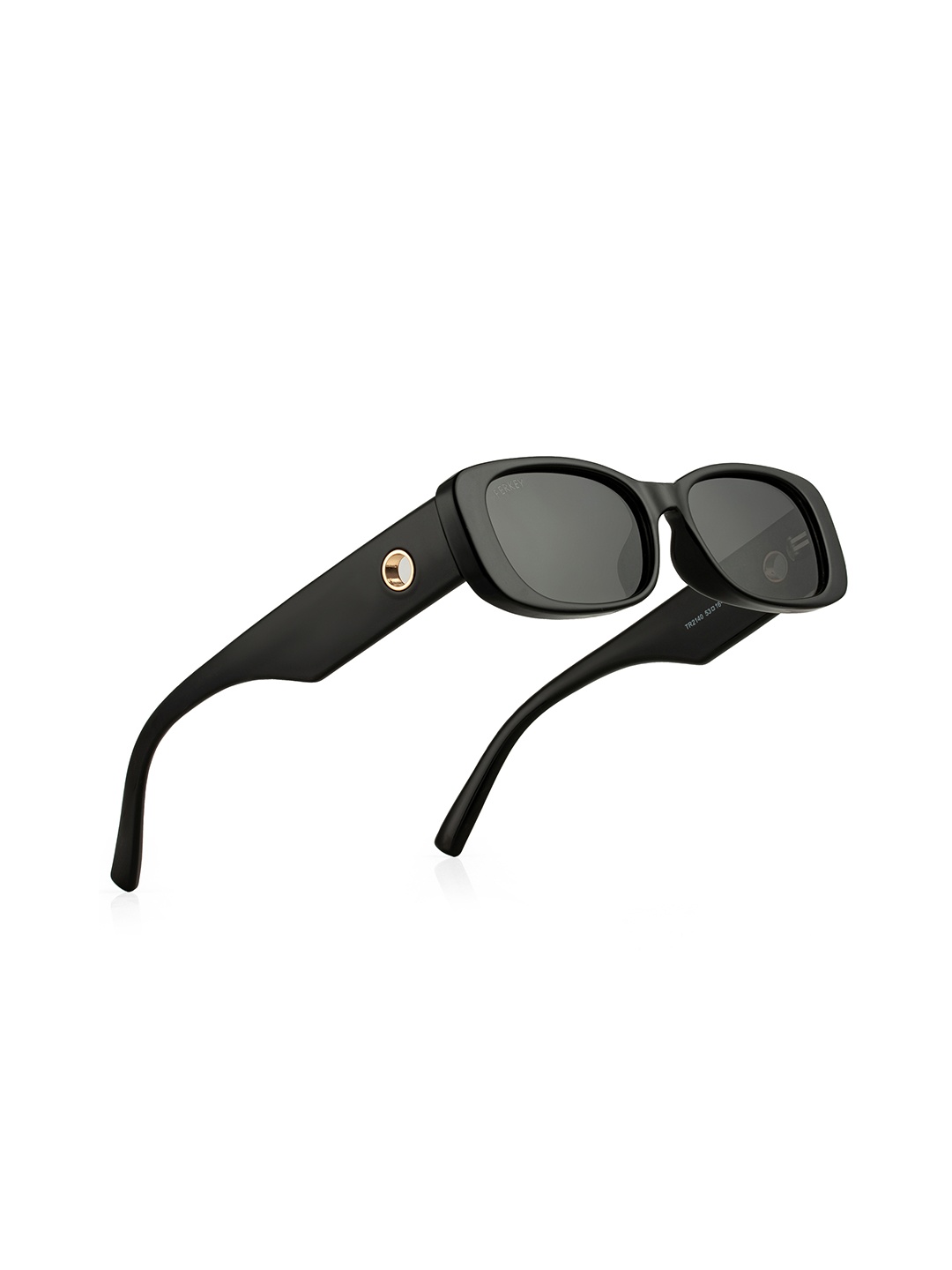 PERKEY Unisex Rectangle Sunglasses With Polarised and UV Protected Lens PRKY006, Black
PERKEY Unisex Rectangle Sunglasses With Polarised and UV Protected Lens PRKY006, Black