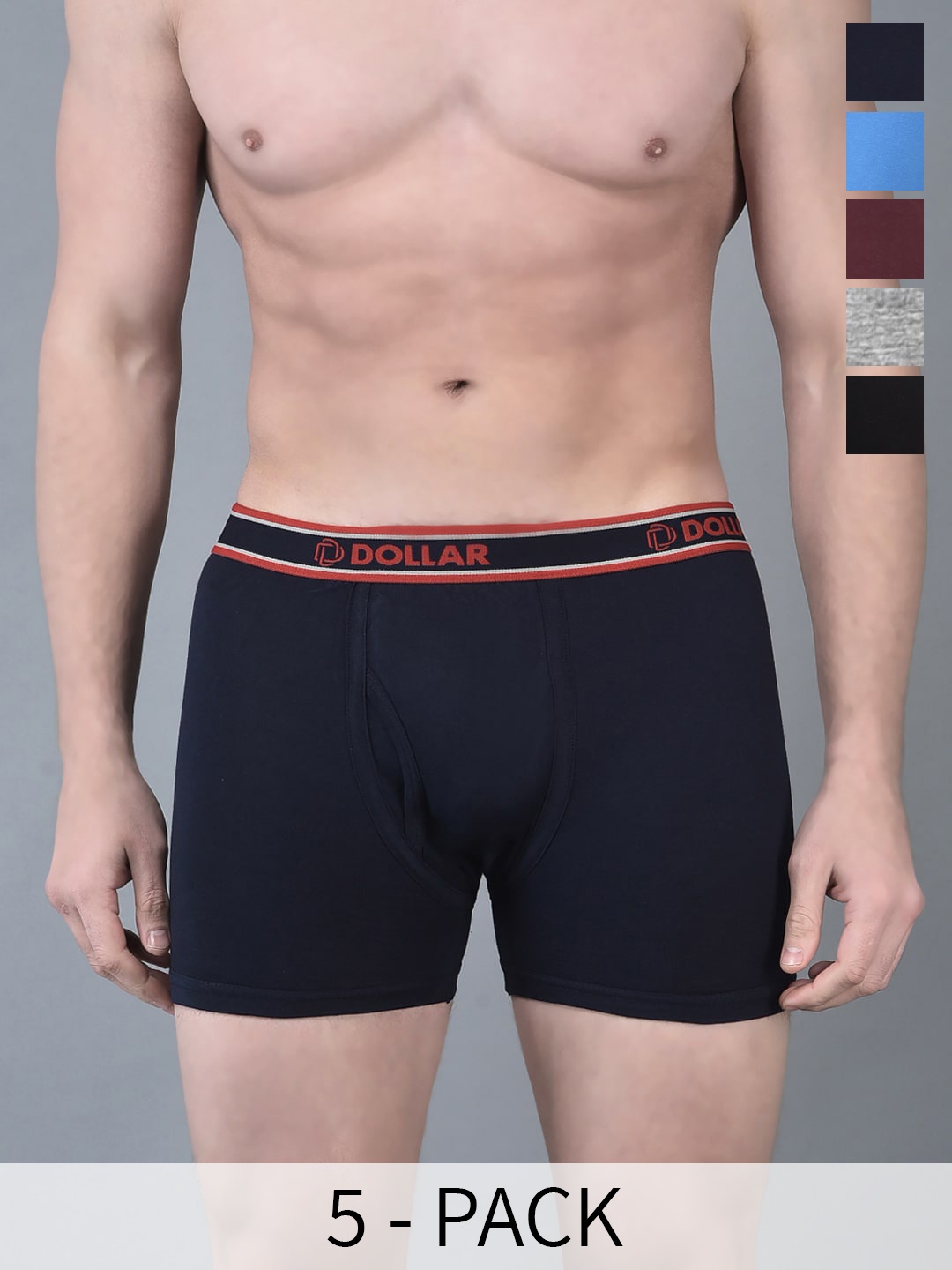 Dollar Bigboss Men Solid Combed Cotton Interlock Trunk MBTR-04-SCD-PO1-CO9-S24, Assorted
Dollar Bigboss Men Solid Combed Cotton Interlock Trunk MBTR-04-SCD-PO1-CO9-S24, Assorted