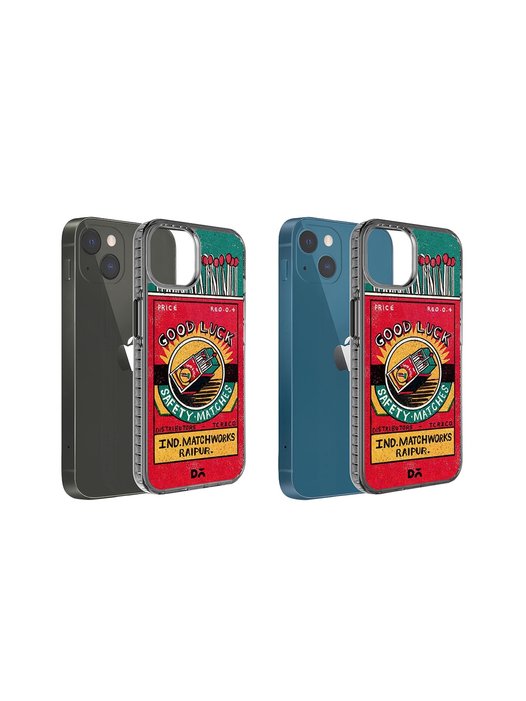 DailyObjects Good Luck Matchbox Printed Impact Resistant iPhone 15 Plus Super Slim Back Case, Red
DailyObjects Good Luck Matchbox Printed Impact Resistant iPhone 15 Plus Super Slim Back Case, Red