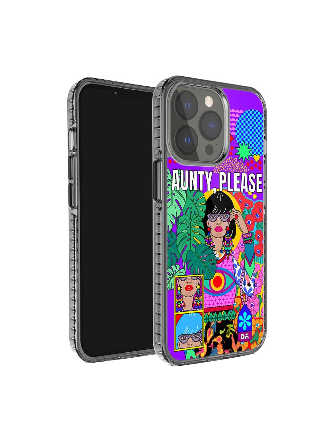 DailyObjects Printed Impact Resistant iPhone 15 Pro Super Slim Back Case, Purple
DailyObjects Printed Impact Resistant iPhone 15 Pro Super Slim Back Case, Purple