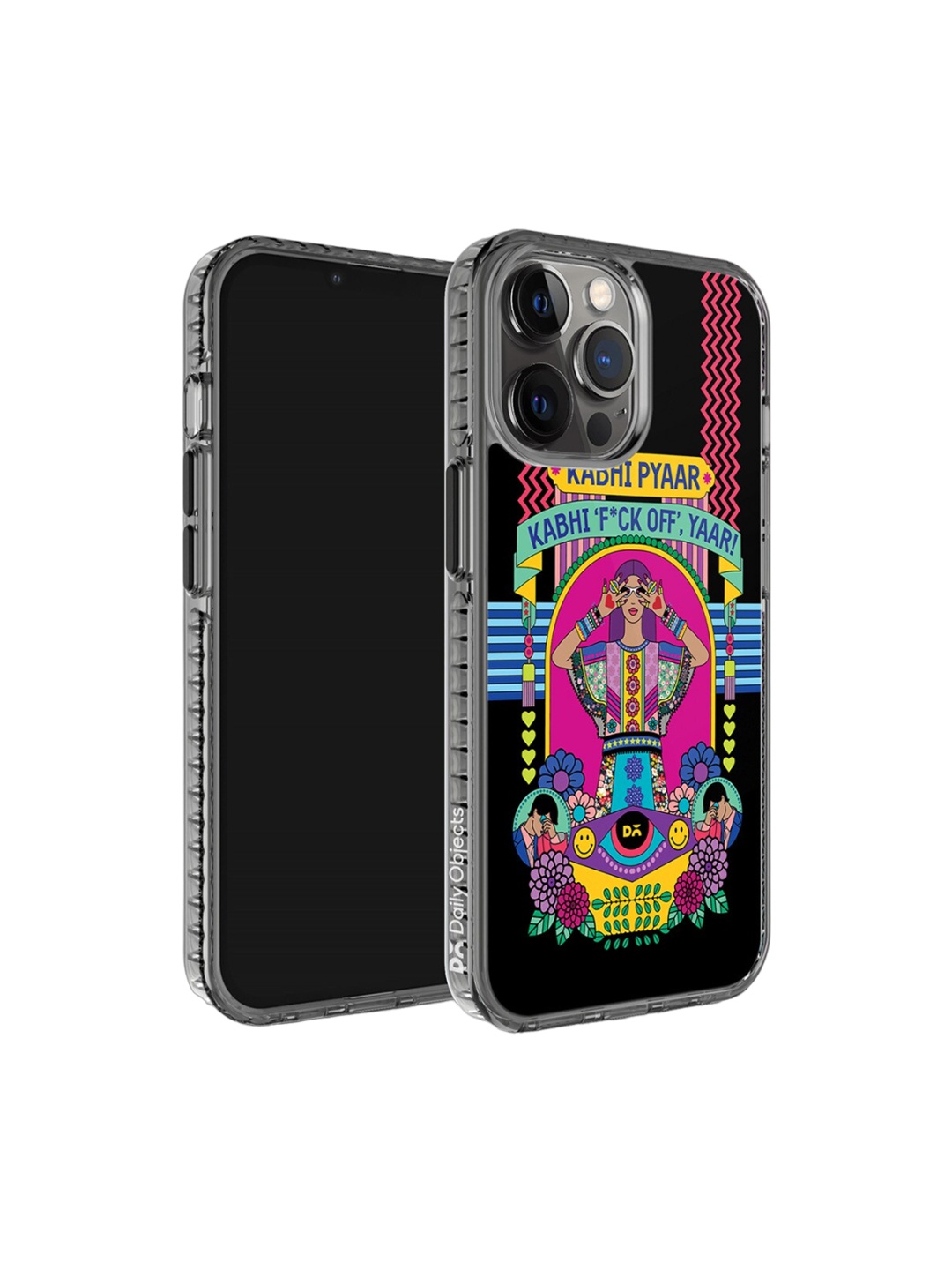 DailyObjects Nasty Pyaar Stride 2.0 Printed iPhone 12 Pro Max Case Cover, Black
DailyObjects Nasty Pyaar Stride 2.0 Printed iPhone 12 Pro Max Case Cover, Black