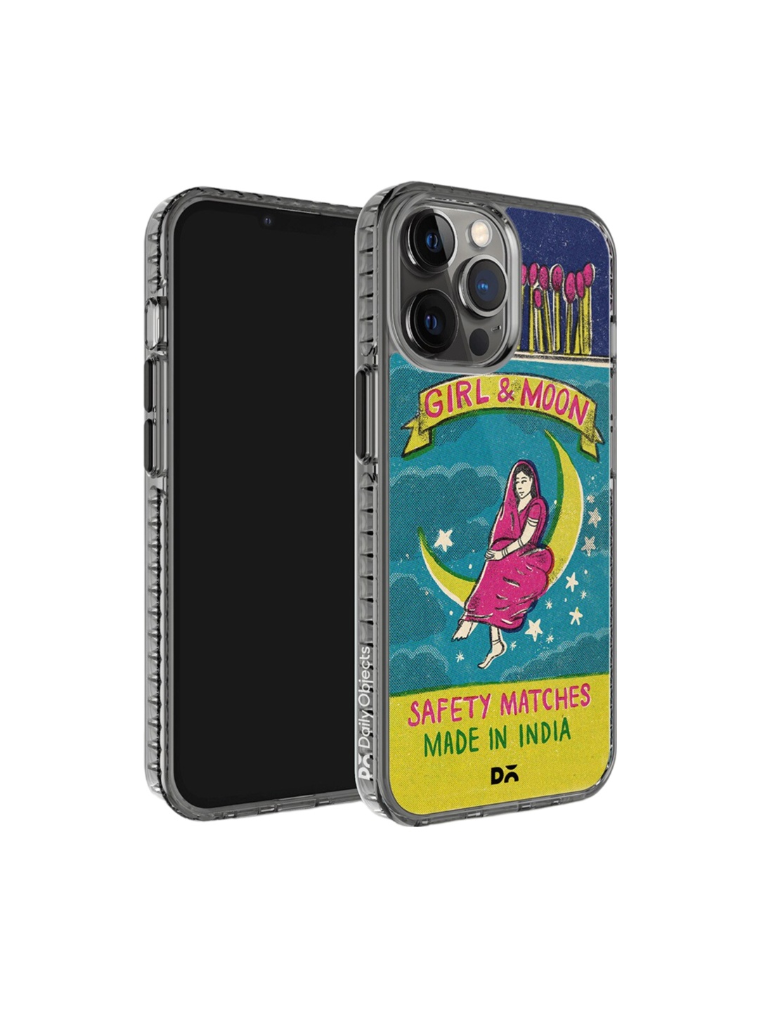DailyObjects Moon Girl Matchbox Printed iPhone 12 Pro Max Phone Case Cover, Sea green
DailyObjects Moon Girl Matchbox Printed iPhone 12 Pro Max Phone Case Cover, Sea green