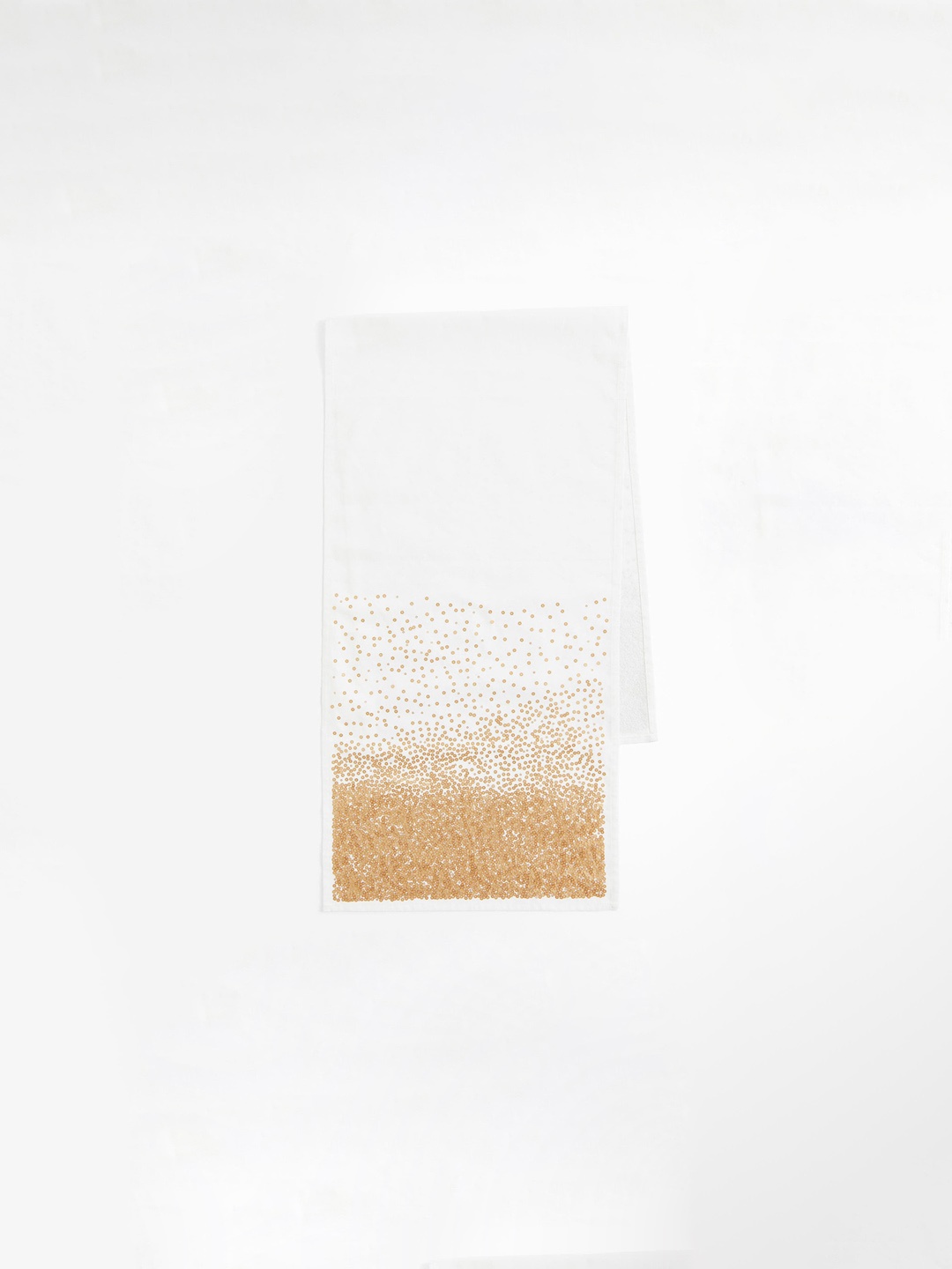 H&M Sequined Table Runner, White