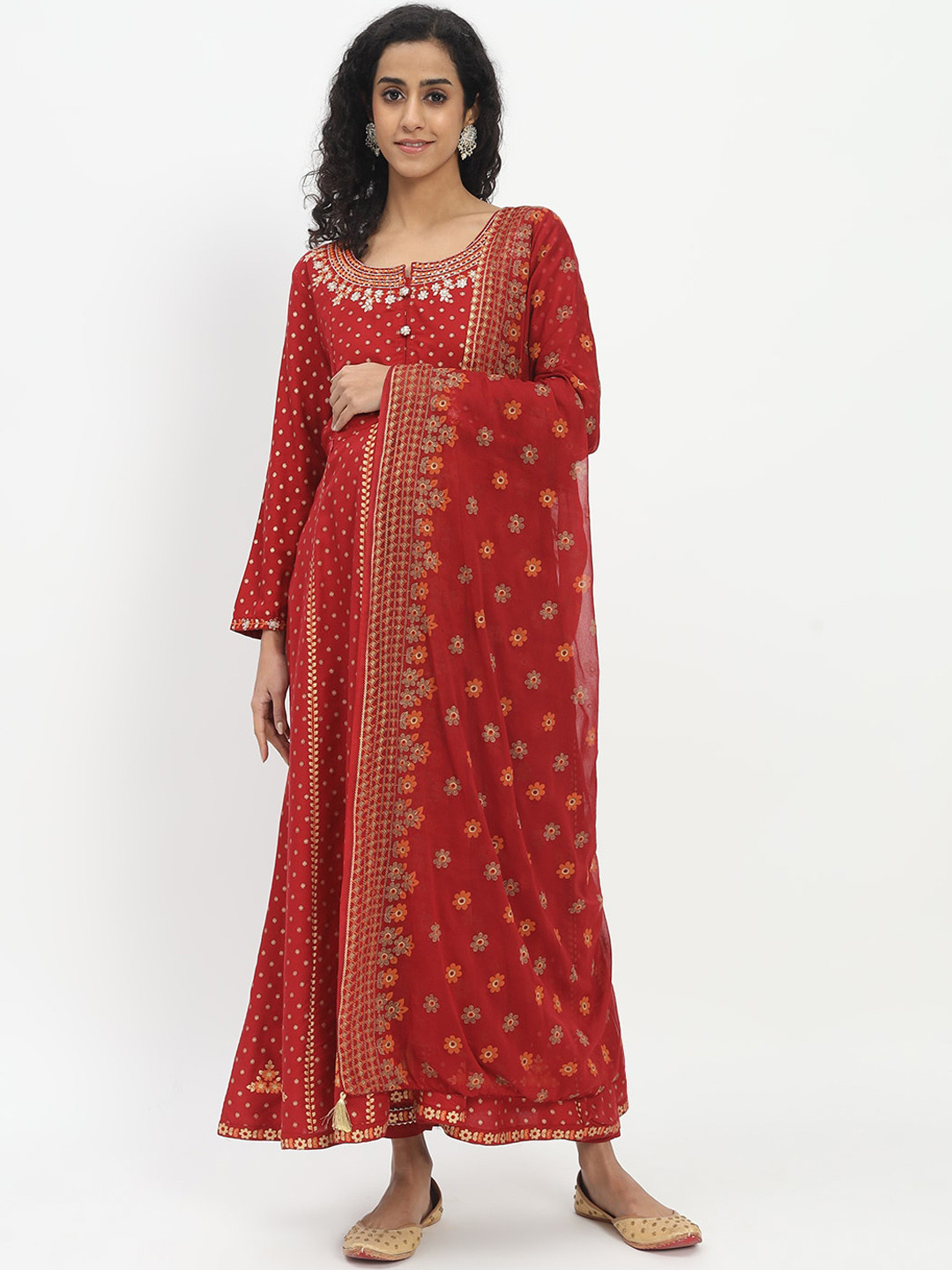 mumzhug Ethnic Motifs Embroidered Round Neck Maternity Kurta with Palazzos & Dupatta, Maroon
mumzhug Ethnic Motifs Embroidered Round Neck Maternity Kurta with Palazzos & Dupatta, Maroon