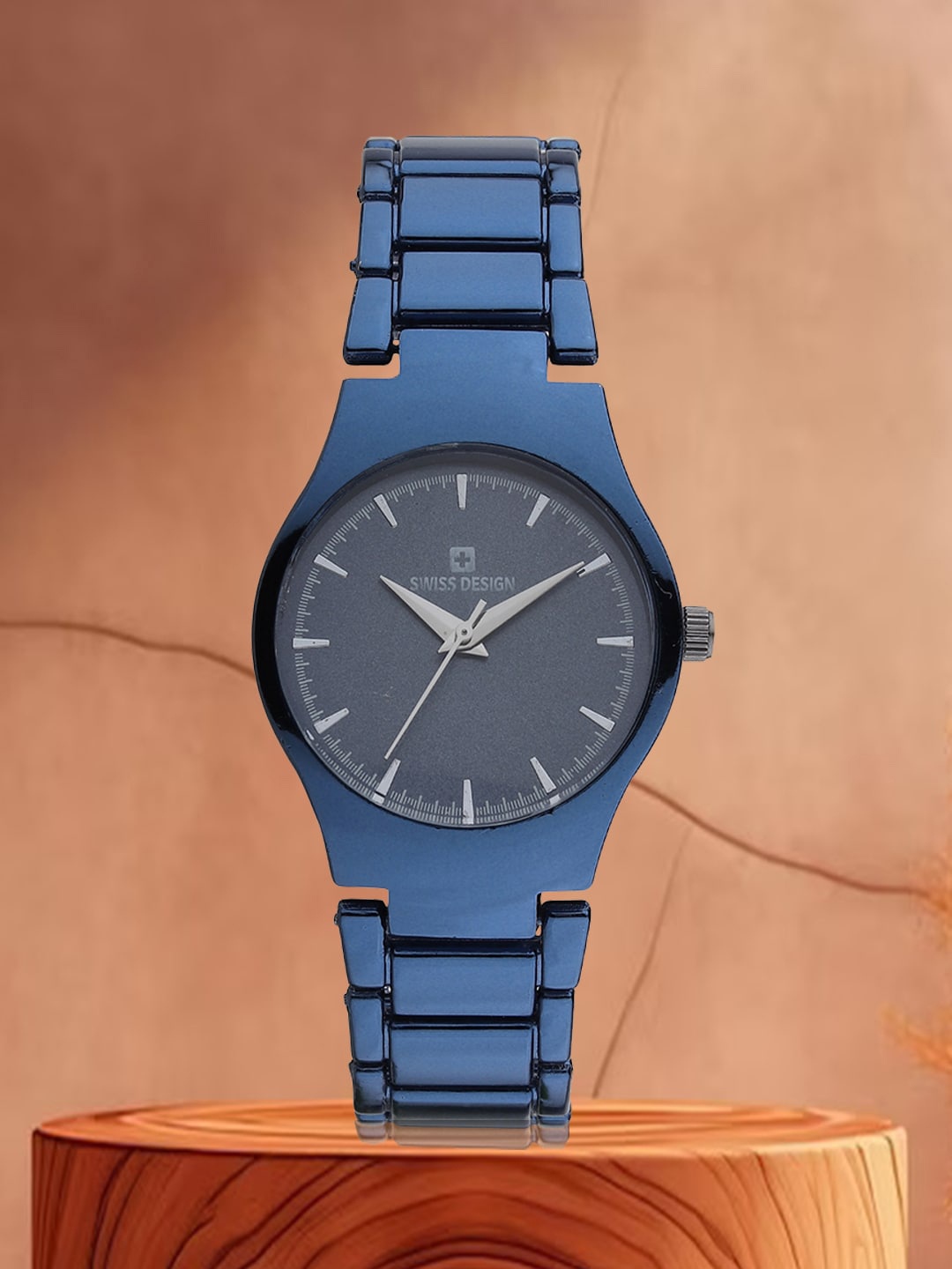 Swiss Design Women Dial & Bracelet Style Straps Analogue Watch SDWatch24-002L-BL, Blue
Swiss Design Women Dial & Bracelet Style Straps Analogue Watch SDWatch24-002L-BL, Blue