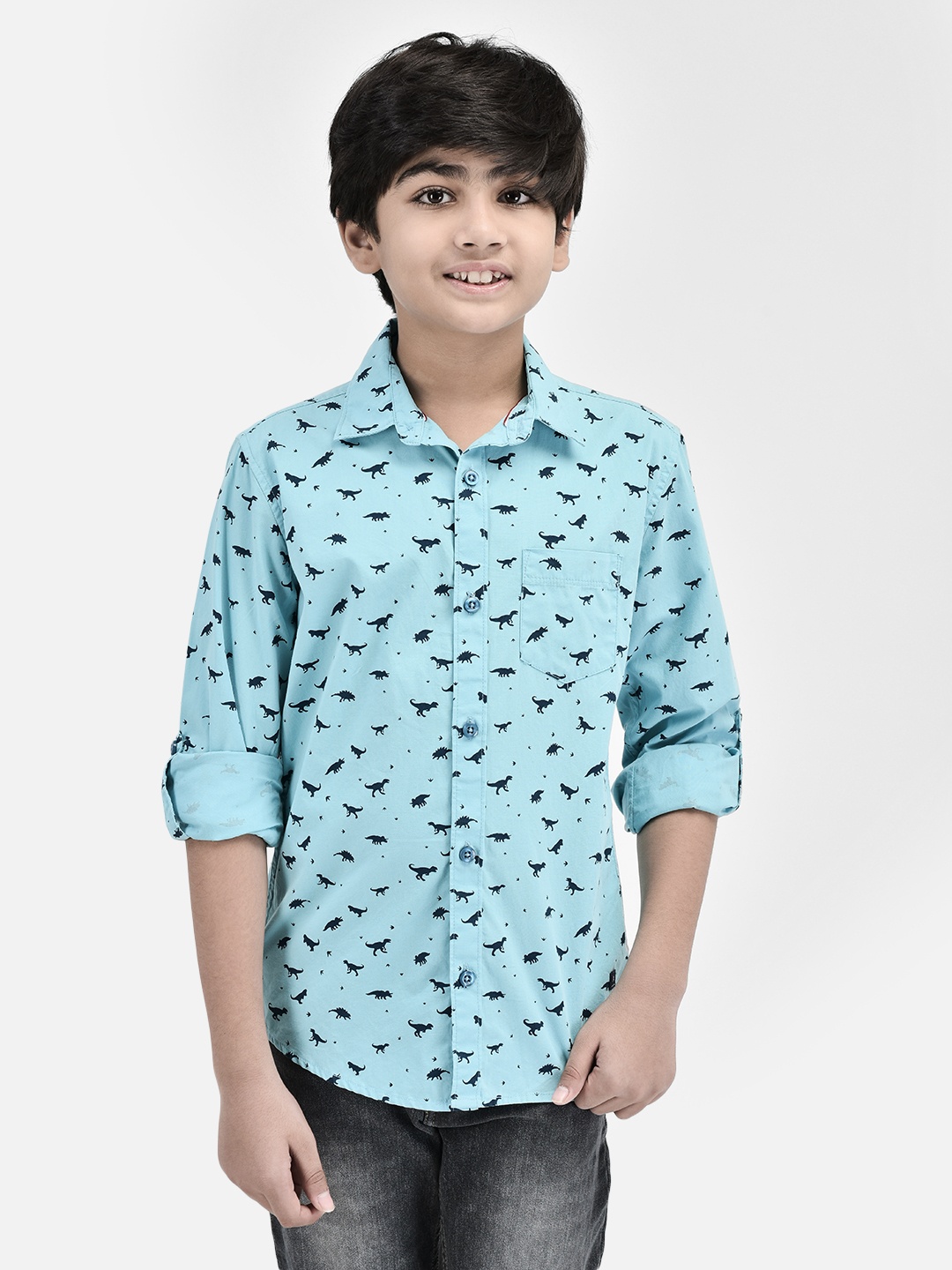 Crimsoune Club Boys Classic Slim Fit Conversational Printed Pure Cotton Casual Shirt, Blue
Crimsoune Club Boys Classic Slim Fit Conversational Printed Pure Cotton Casual Shirt, Blue