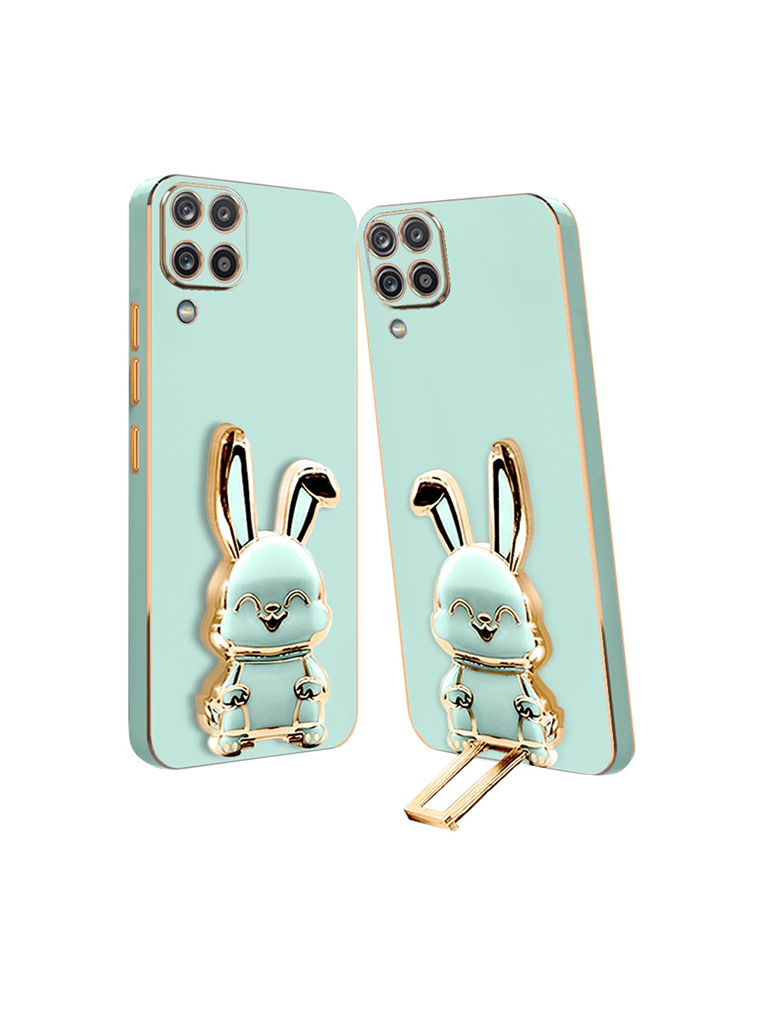Karwan 3D Bunny With Folding Stand Compatible For Samsung A22 4G Back Cover Case, Green
Karwan 3D Bunny With Folding Stand Compatible For Samsung A22 4G Back Cover Case, Green
