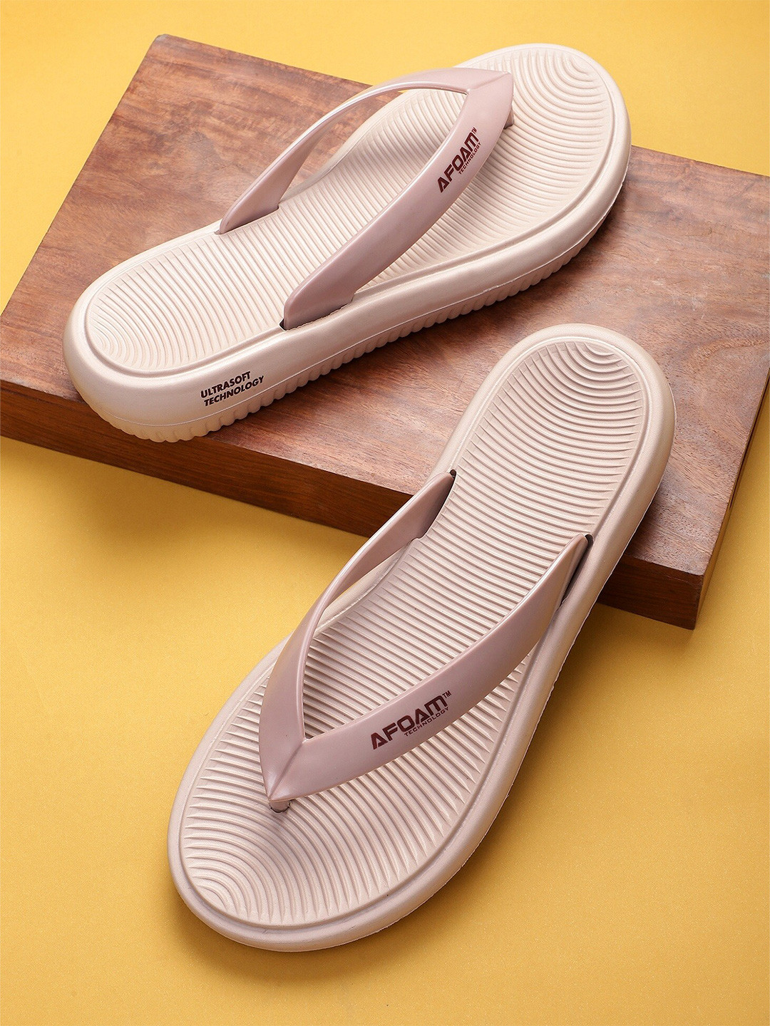 Airson Women Thong Flip-Flops, Cream
Airson Women Thong Flip-Flops, Cream