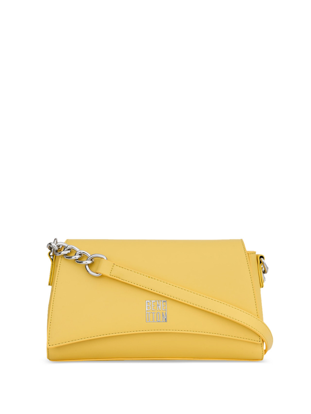 United Colors of Benetton Structured Sling Bag, Yellow
United Colors of Benetton Structured Sling Bag, Yellow