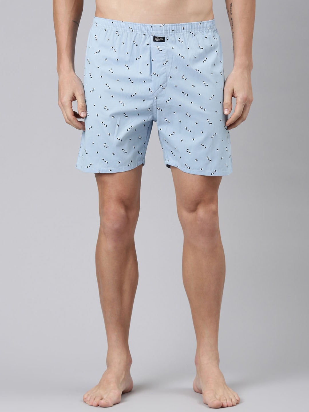 The Roadster Lifestyle Co Conversational Printed Pure Cotton Boxers RR-BP-MXP27, Blue
The Roadster Lifestyle Co Conversational Printed Pure Cotton Boxers RR-BP-MXP27, Blue