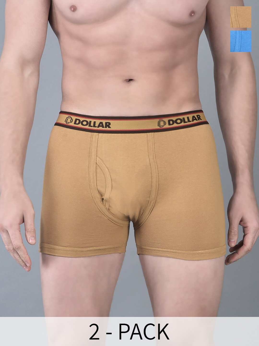 Dollar Bigboss Pack Of 2 Combed Cotton Classy Trunk MBTR-03-LONG-PO2-CO5-S24, Assorted
Dollar Bigboss Pack Of 2 Combed Cotton Classy Trunk MBTR-03-LONG-PO2-CO5-S24, Assorted