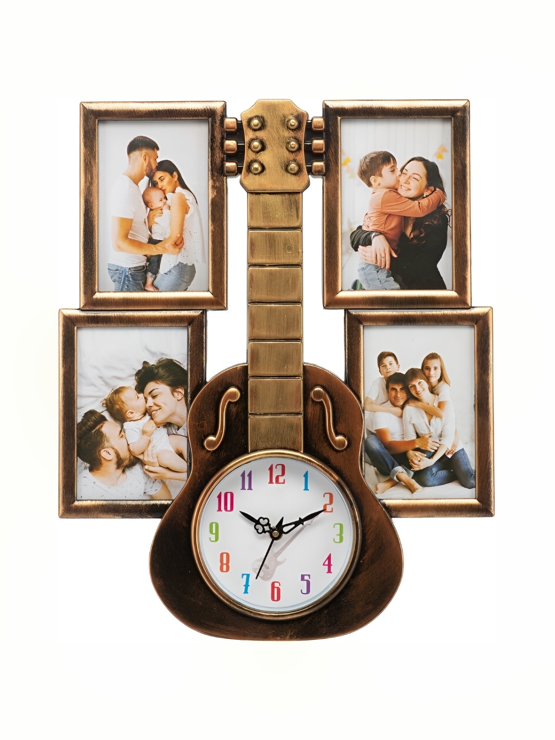 Attractionz Brown & White Round Shaped Contemporary Analogue Wall Clock With Photo Frame
Attractionz Brown & White Round Shaped Contemporary Analogue Wall Clock With Photo Frame