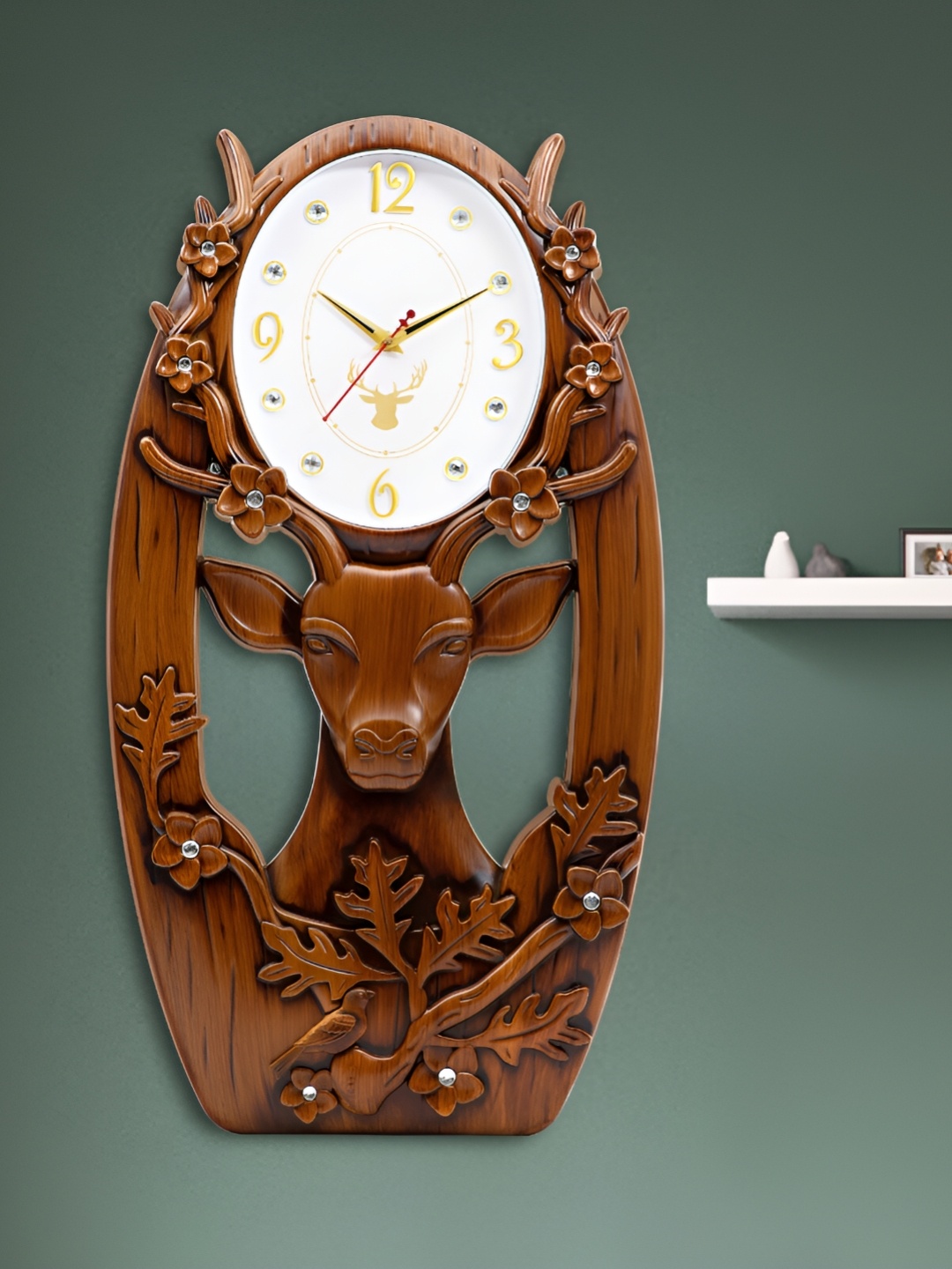 Attractionz HorseHead Beige & Brown Textured Contemporary Analogue Regular Wall Clock
Attractionz HorseHead Beige & Brown Textured Contemporary Analogue Regular Wall Clock