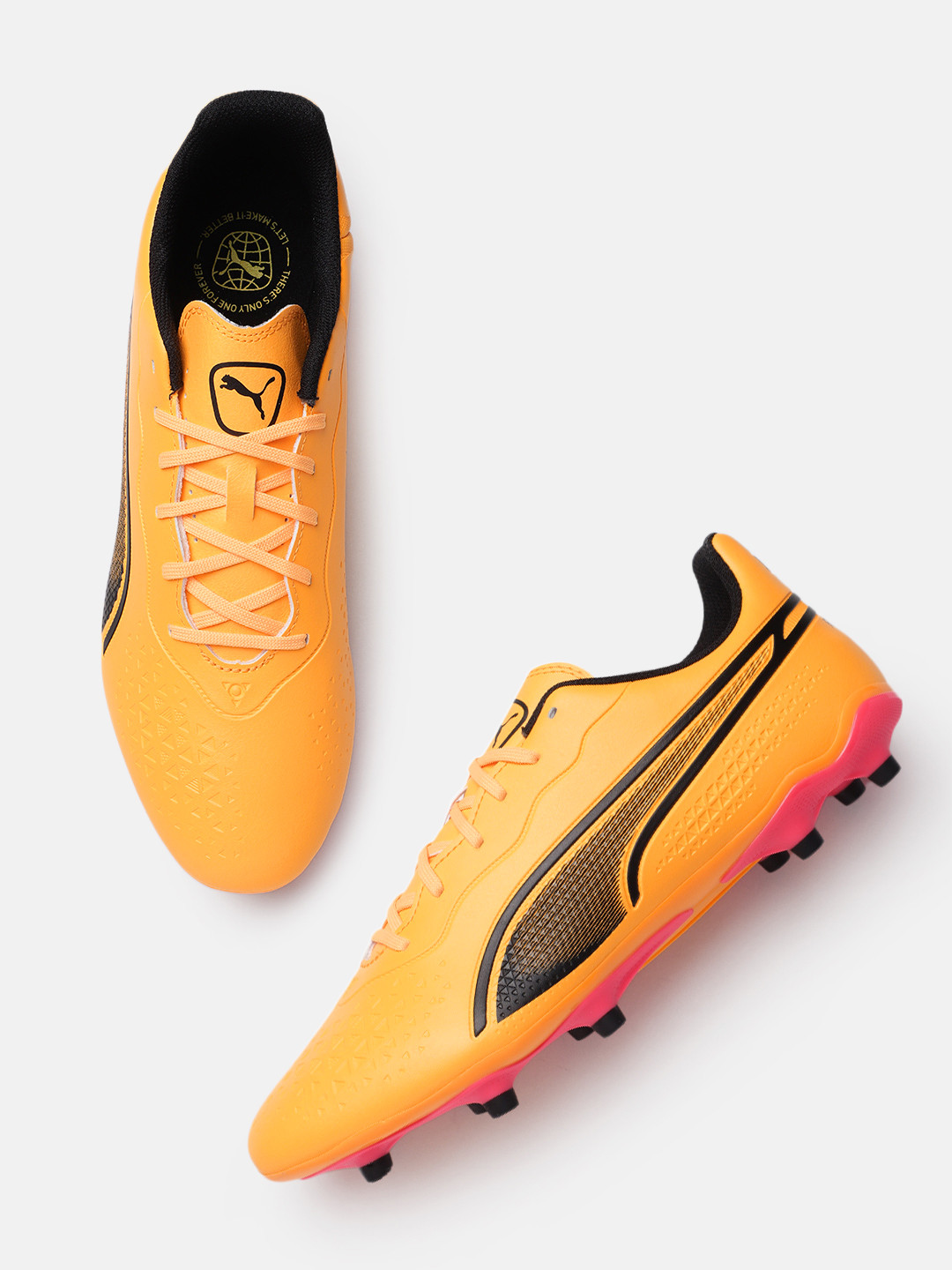 Puma Unisex KING MATCH FG/AG Football Boots, Orange
Puma Unisex KING MATCH FG/AG Football Boots, Orange