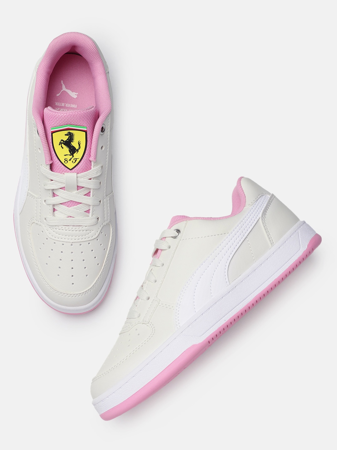 PUMA Motorsport Women Perforations Scuderia Ferrari Caven 2.0 Motorsport Shoes, Off white
PUMA Motorsport Women Perforations Scuderia Ferrari Caven 2.0 Motorsport Shoes, Off white