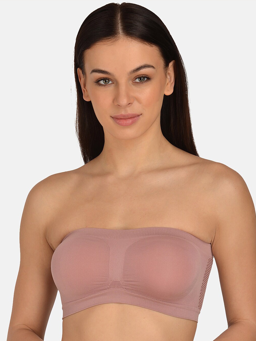 mod & shy Full Coverage Non Padded Strapless Tube Bandeau Bra With All Day Comfort, Pink
mod & shy Full Coverage Non Padded Strapless Tube Bandeau Bra With All Day Comfort, Pink