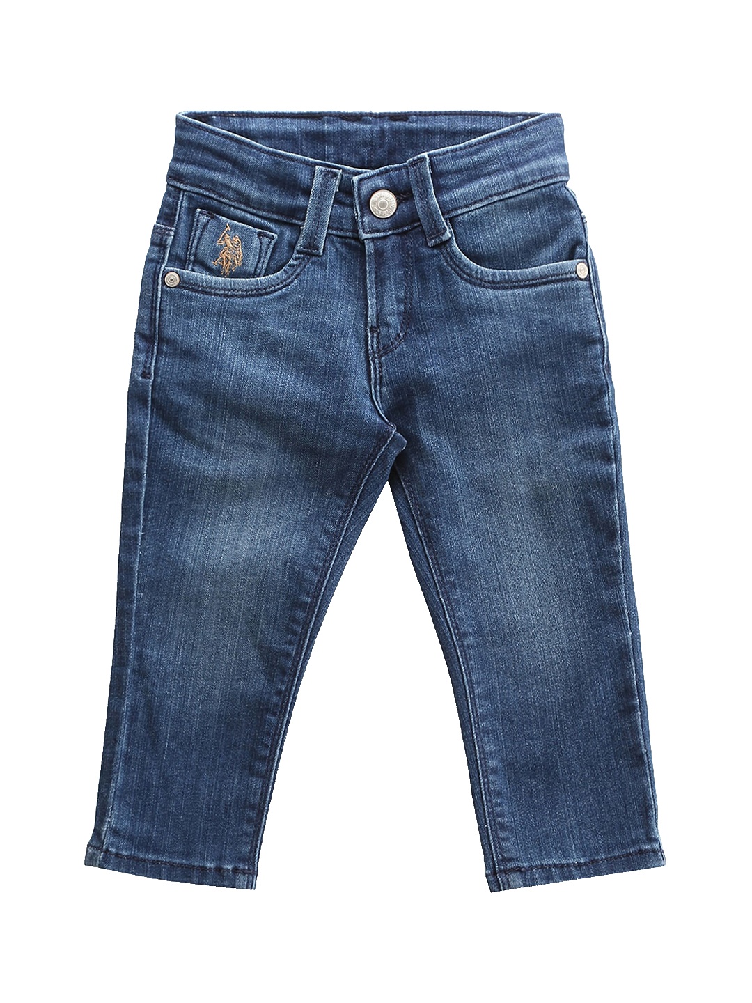 U.S. Polo Assn. Kids Boys Classic Slim Fit Light Fade Stone Wash Stretchable Jeans, Blue
U.S. Polo Assn. Kids Boys Classic Slim Fit Light Fade Stone Wash Stretchable Jeans, Blue