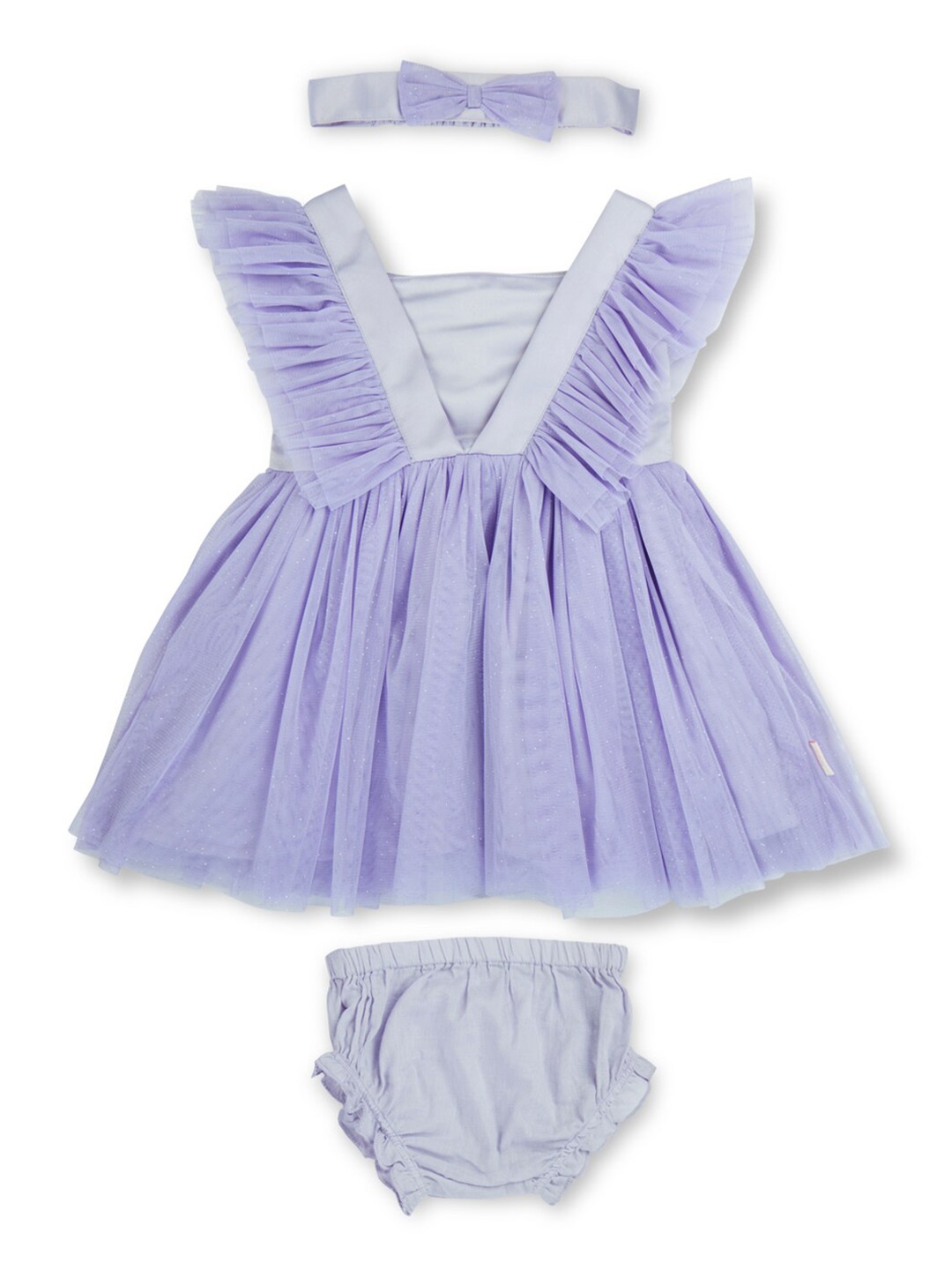 GJ baby Infant Girls Sleeveless Ruffled Silk Fit & Flare Dress With Headband & Brief, Lavender
GJ baby Infant Girls Sleeveless Ruffled Silk Fit & Flare Dress With Headband & Brief, Lavender