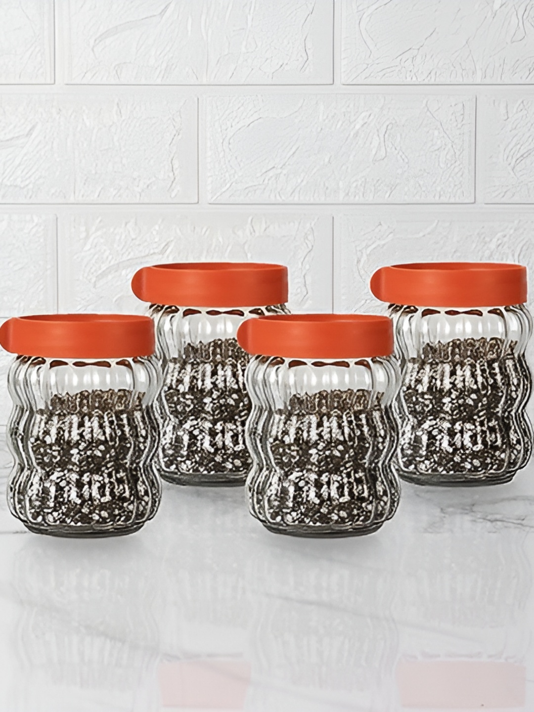Femora Transparent & Orange 4 Pieces Dishwasher Safe Glass Food Containers 500 ml Each
Femora Transparent & Orange 4 Pieces Dishwasher Safe Glass Food Containers 500 ml Each