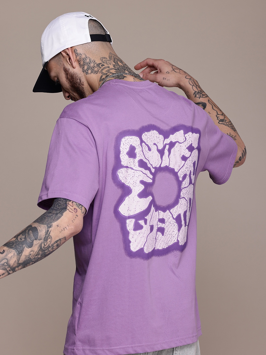 WROGN Men Typography Printed Oversized Drop-Shoulder Sleeves Pure Cotton T-shirt, Purple
WROGN Men Typography Printed Oversized Drop-Shoulder Sleeves Pure Cotton T-shirt, Purple