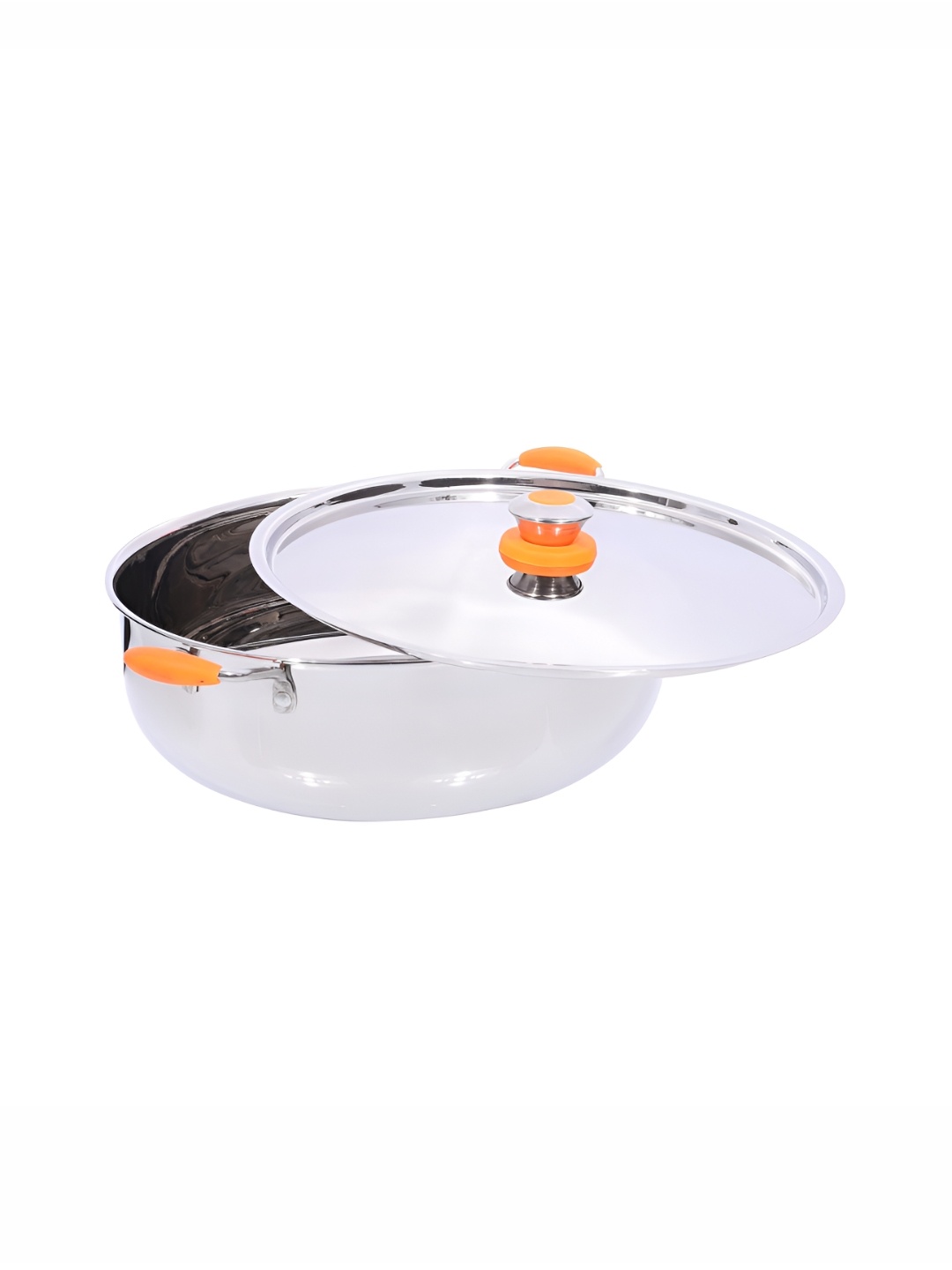USHA SHRIRAM Silver Toned Stainless Steel Induction Base Kadhai or Wok 5.5 ltr
USHA SHRIRAM Silver Toned Stainless Steel Induction Base Kadhai or Wok 5.5 ltr