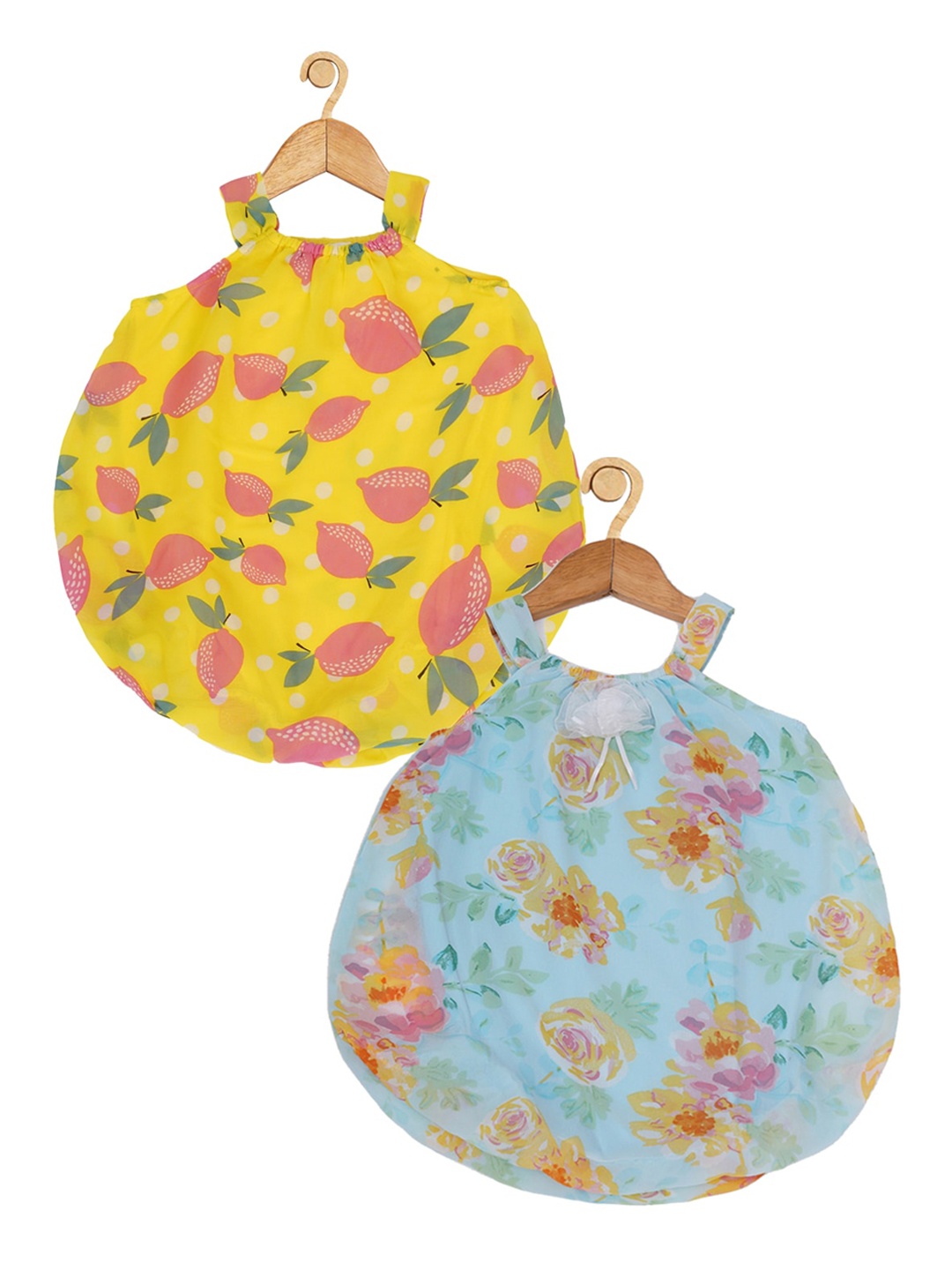 Creative Kids Infant Girls Pack of 2 Printed Shoulder Straps A-Line Dresses, Turquoise blue
Creative Kids Infant Girls Pack of 2 Printed Shoulder Straps A-Line Dresses, Turquoise blue