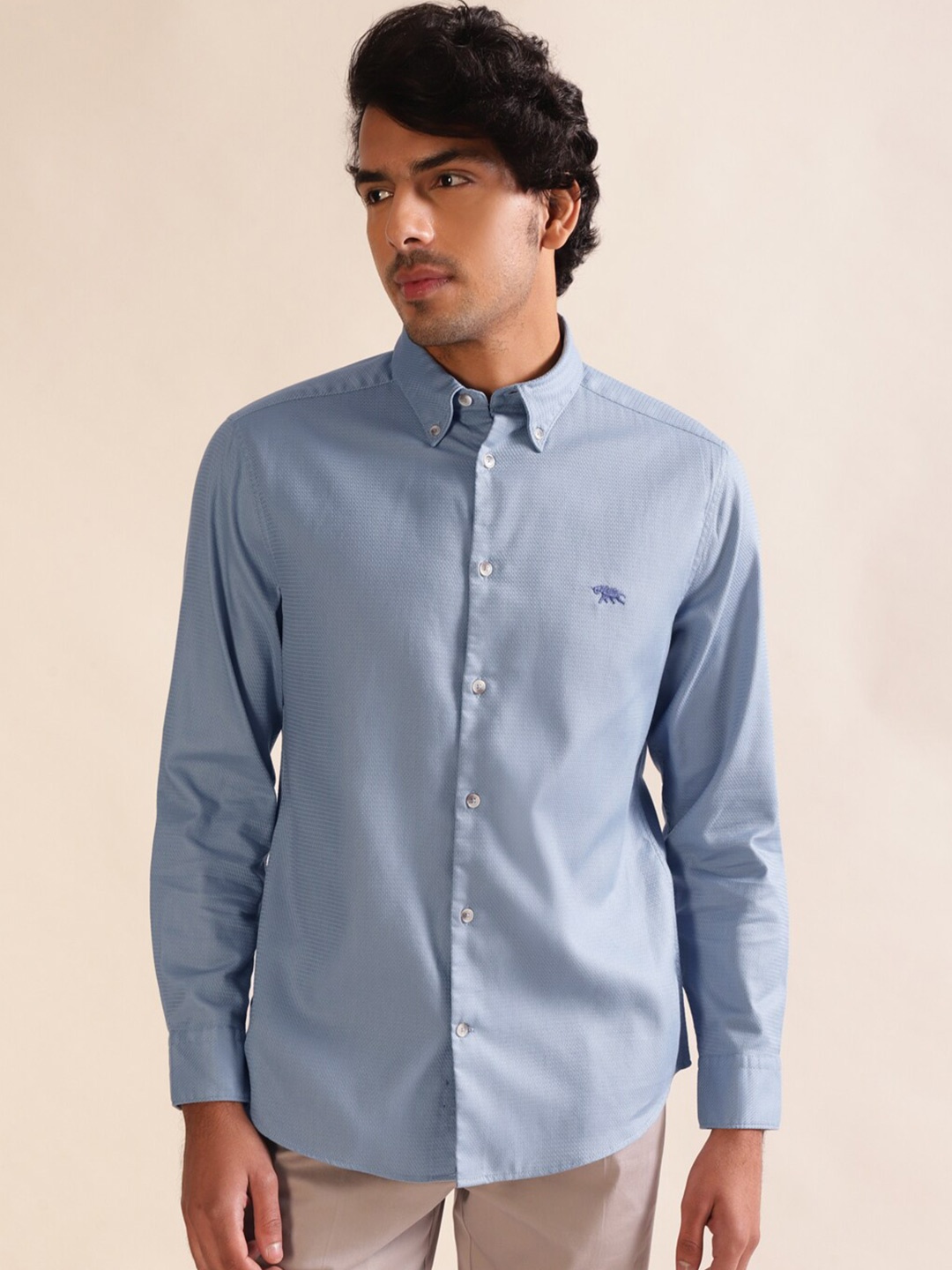 Andamen Dobby Premium Button-Down Collar Long Sleeves Cotton Casual Shirt, Blue
Andamen Dobby Premium Button-Down Collar Long Sleeves Cotton Casual Shirt, Blue