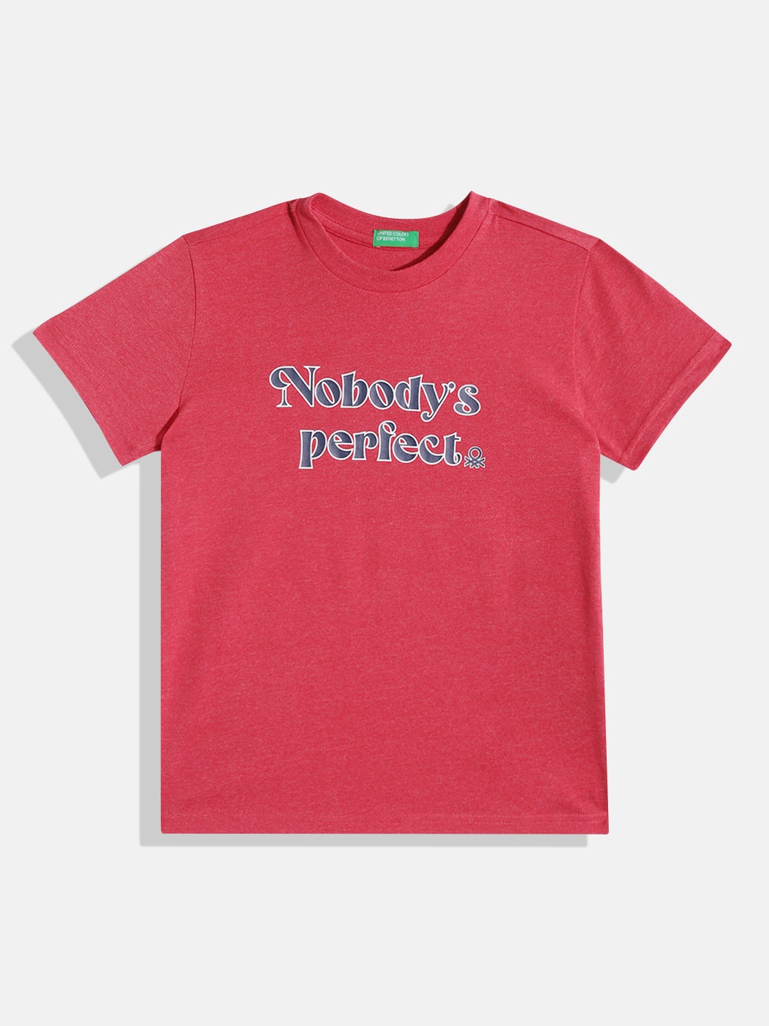 United Colors of Benetton Boys Typography Printed Round-Neck Regular Fit T-shirt, Red
United Colors of Benetton Boys Typography Printed Round-Neck Regular Fit T-shirt, Red