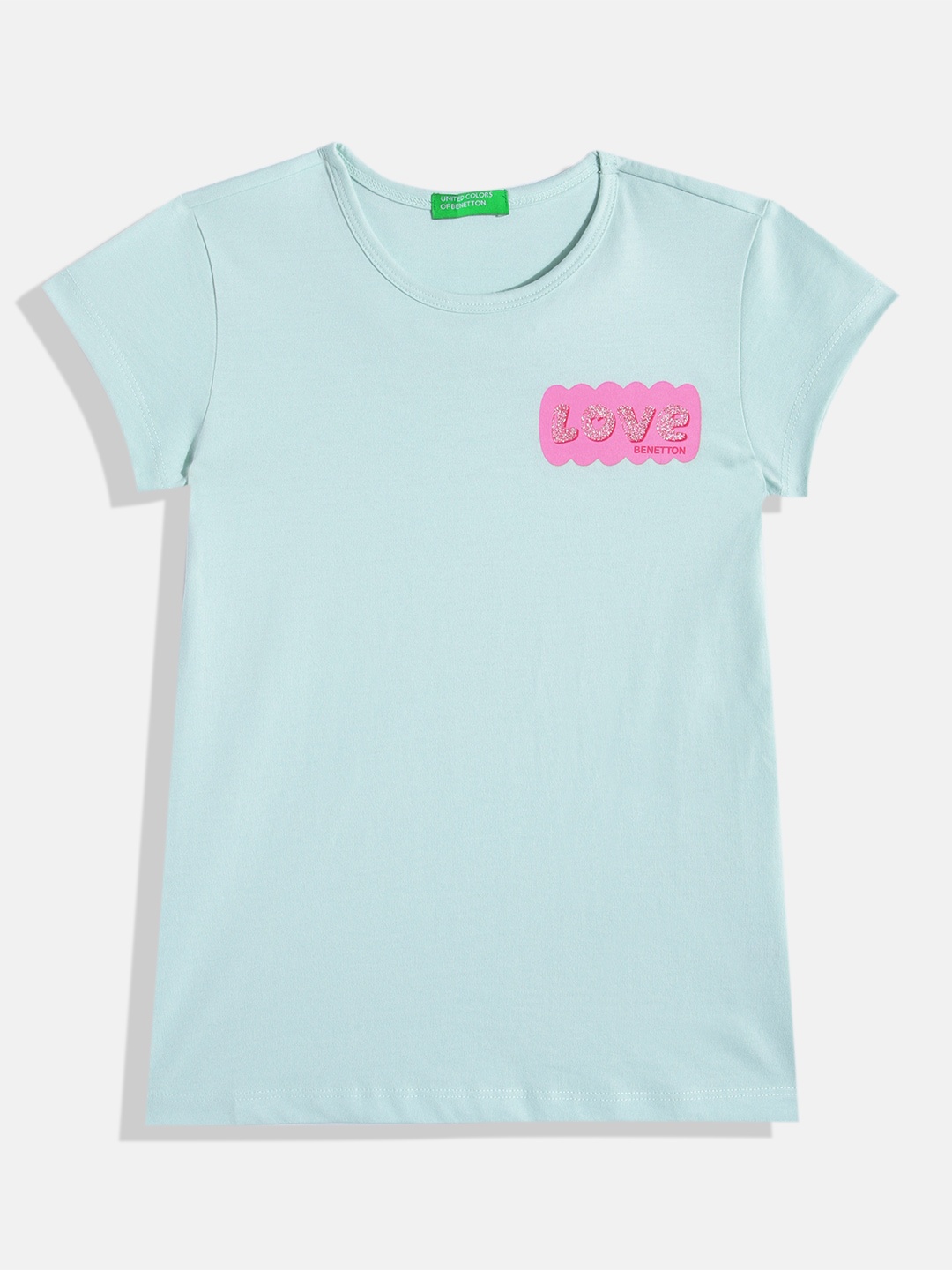 United Colors of Benetton Girls Typography Printed Detail Round Neck T-shirt, Blue
United Colors of Benetton Girls Typography Printed Detail Round Neck T-shirt, Blue