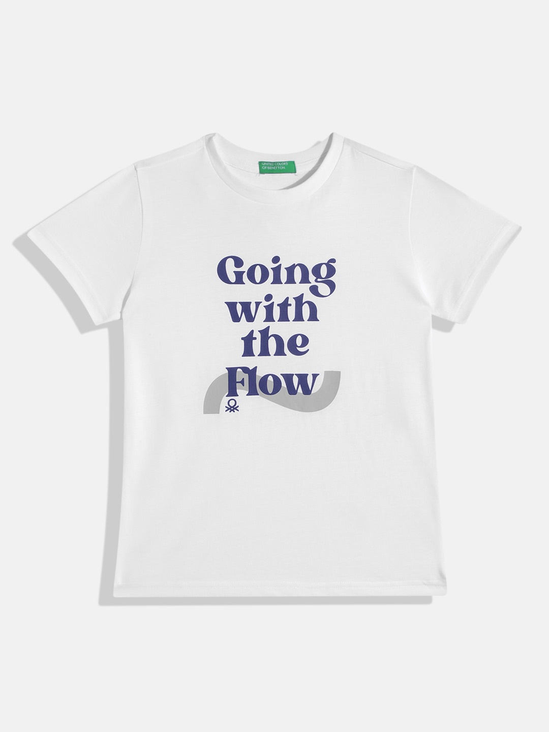 United Colors of Benetton Boys Typography Printed Round-Neck Regular Fit T-shirt, White
United Colors of Benetton Boys Typography Printed Round-Neck Regular Fit T-shirt, White