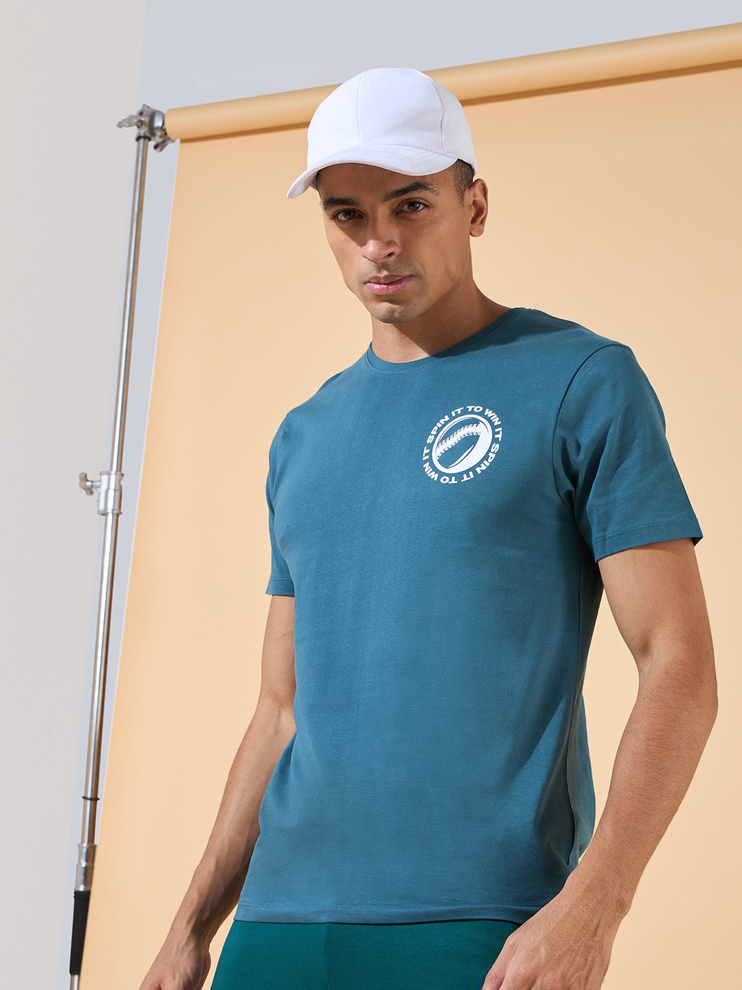 CULT Spinner Graphic Print T-shirt, Green
CULT Spinner Graphic Print T-shirt, Green