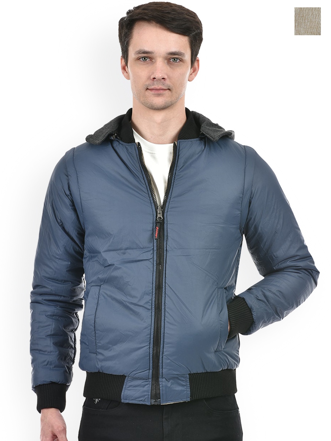 Lawman pg3 Reversible Bomber Jacket With Detachable Hood & Detachable Sleeves, Blue
Lawman pg3 Reversible Bomber Jacket With Detachable Hood & Detachable Sleeves, Blue