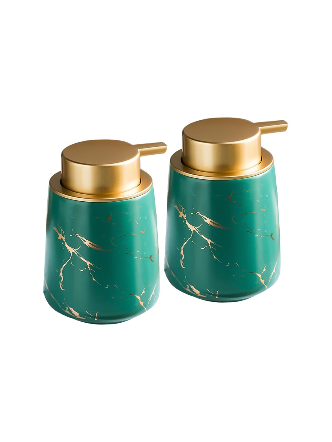 Ekhasa Green & Gold 2 Pieces Abstract Printed Ceramic Soap Dispenser Bathroom Accessories
Ekhasa Green & Gold 2 Pieces Abstract Printed Ceramic Soap Dispenser Bathroom Accessories
