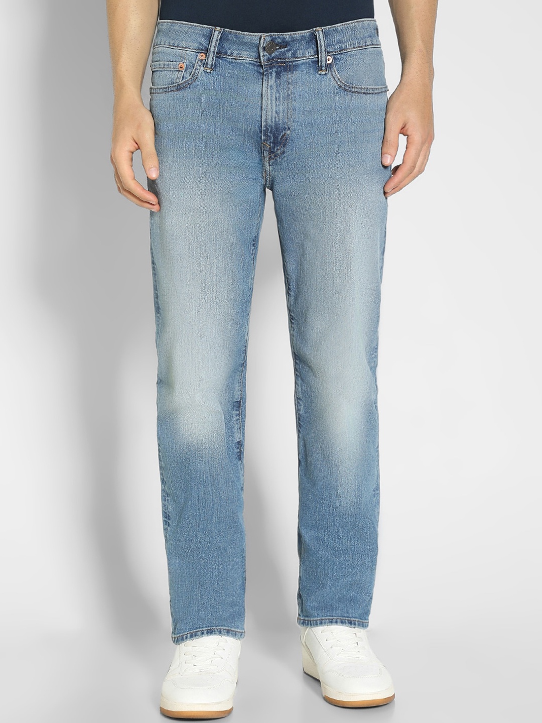 AMERICAN EAGLE OUTFITTERS Men AirFlex+ Original Straight Fit Heavy Fade Stretchable Jeans, Blue
AMERICAN EAGLE OUTFITTERS Men AirFlex+ Original Straight Fit Heavy Fade Stretchable Jeans, Blue