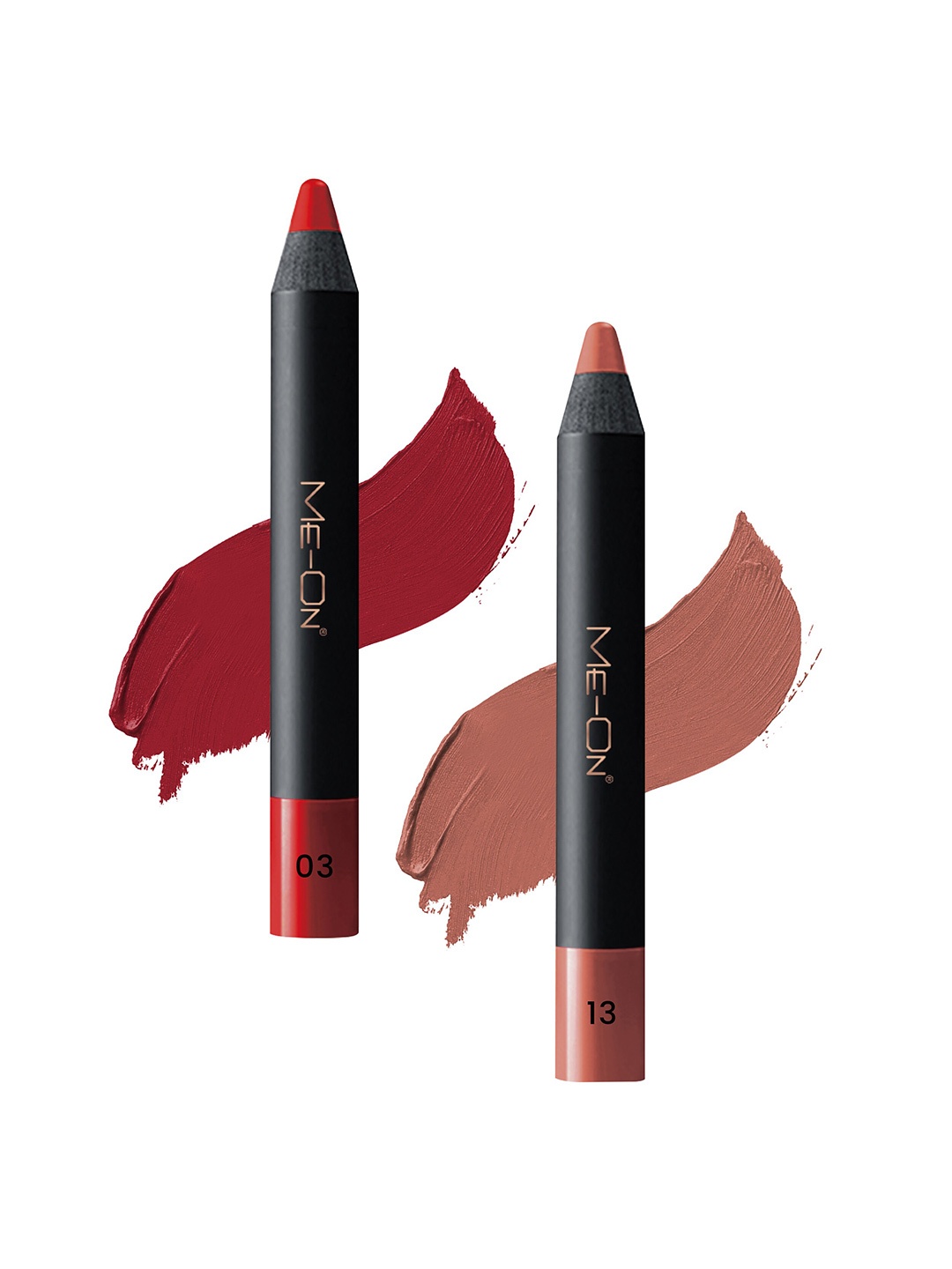 ME-ON Set of 2 Photoface Long Lasting Matte Finish Lip Crayon - Shade 13 & 03, Nude
ME-ON Set of 2 Photoface Long Lasting Matte Finish Lip Crayon - Shade 13 & 03, Nude