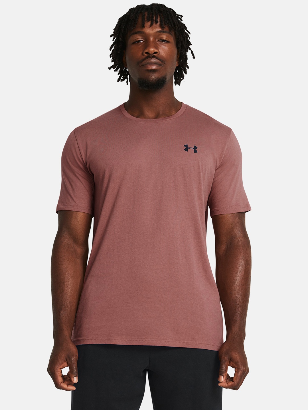 UNDER ARMOUR Brand Logo Printed Detail Fast-Drying Loose-Fit Chest Lockup T-shirt, Rose
UNDER ARMOUR Brand Logo Printed Detail Fast-Drying Loose-Fit Chest Lockup T-shirt, Rose