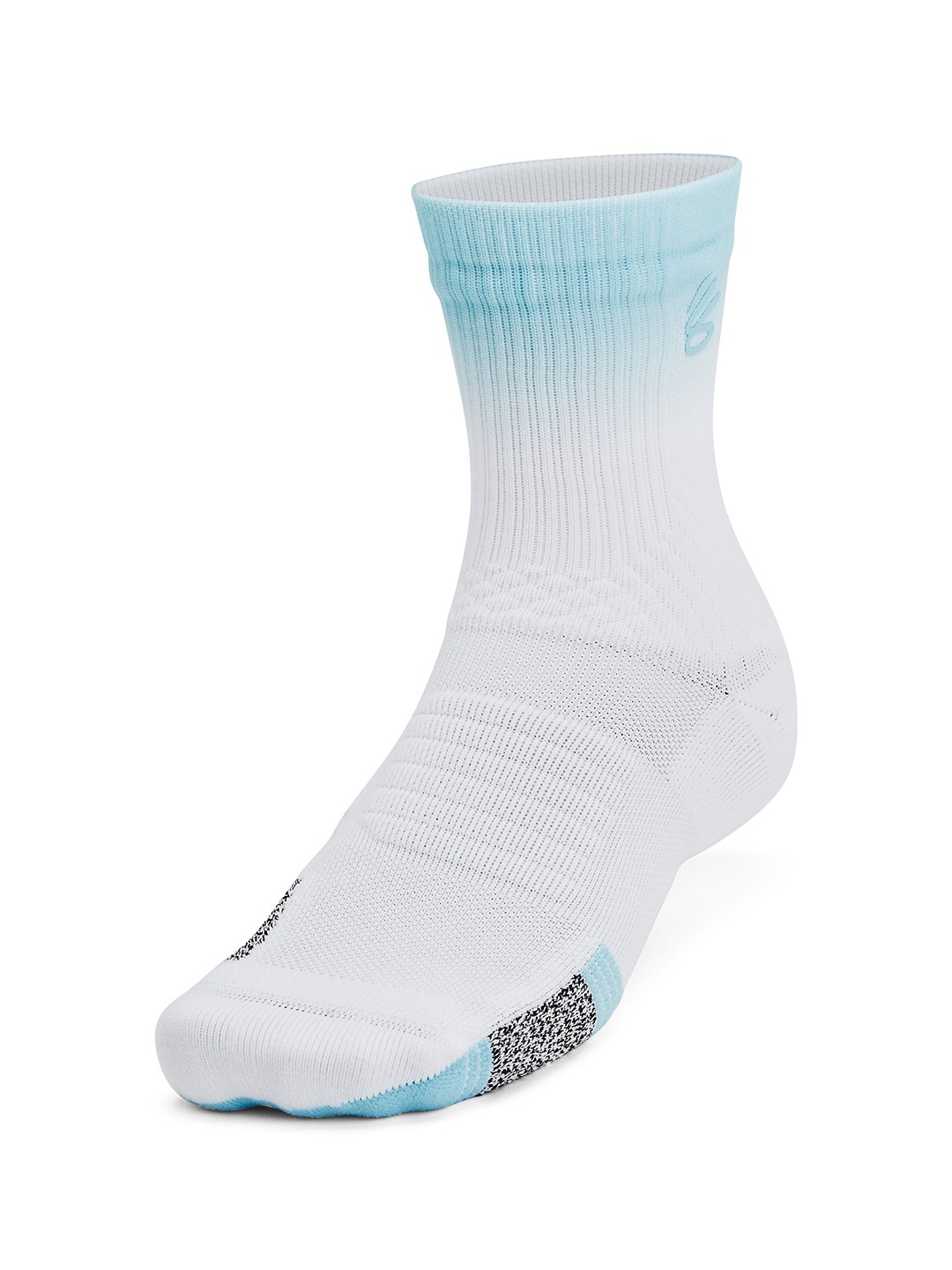 UNDER ARMOUR Unisex Pack of 1 UA ArmourDry Playmaker Cushioned Basketball Mid-Crew Socks, White
UNDER ARMOUR Unisex Pack of 1 UA ArmourDry Playmaker Cushioned Basketball Mid-Crew Socks, White