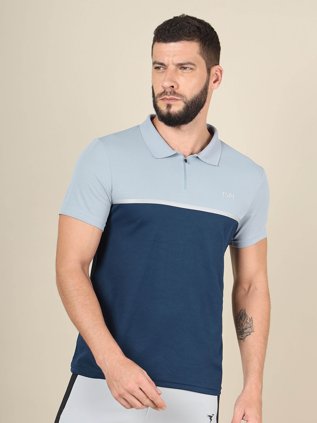 Technosport Colourblocked Polo Collar Rapid-Dry Moisture-Wicking Slim Fit T-shirt, Blue
Technosport Colourblocked Polo Collar Rapid-Dry Moisture-Wicking Slim Fit T-shirt, Blue