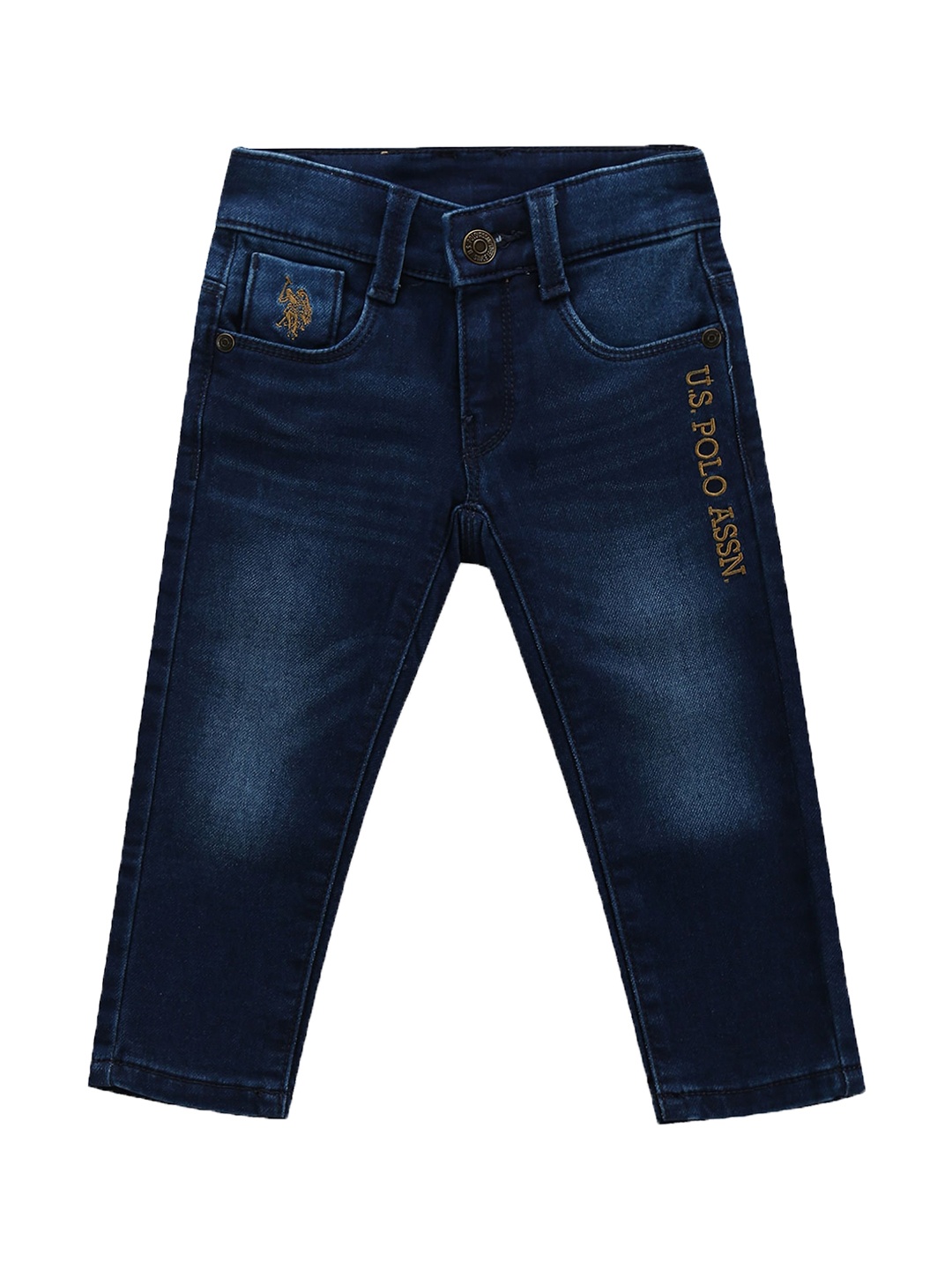 U.S. Polo Assn. Kids Boys Classic Slim Fit Clean Look Light Fade Stretchable Jeans, Blue
U.S. Polo Assn. Kids Boys Classic Slim Fit Clean Look Light Fade Stretchable Jeans, Blue