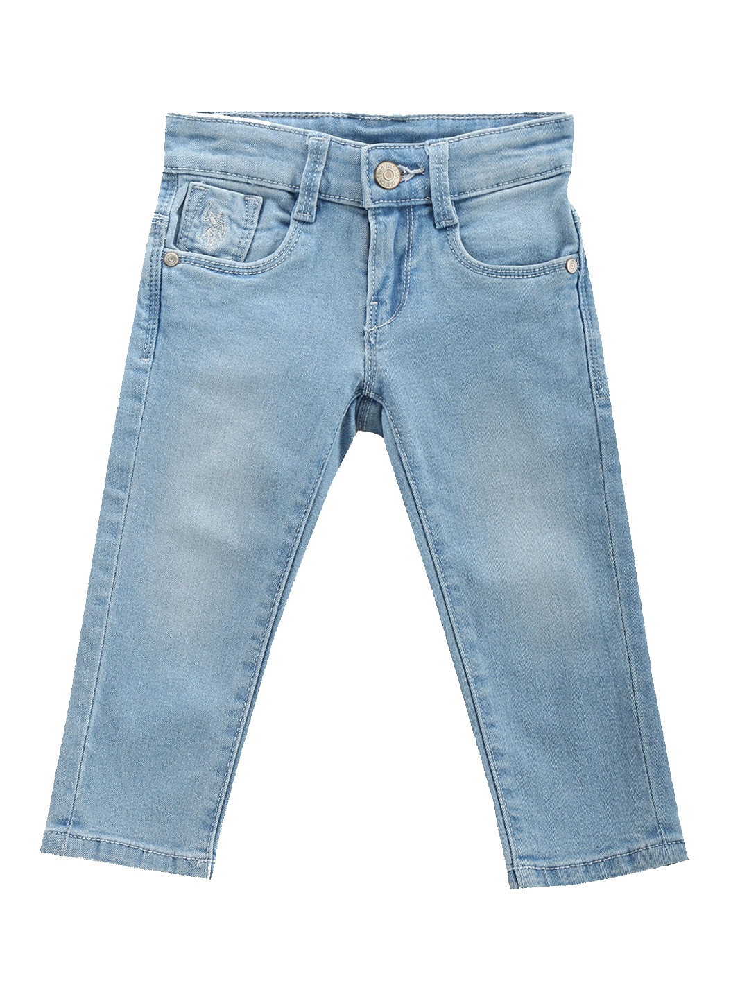 U.S. Polo Assn. Kids Boys Classic Slim Fit Clean Look Light Fade Stretchable Jeans, Blue
U.S. Polo Assn. Kids Boys Classic Slim Fit Clean Look Light Fade Stretchable Jeans, Blue