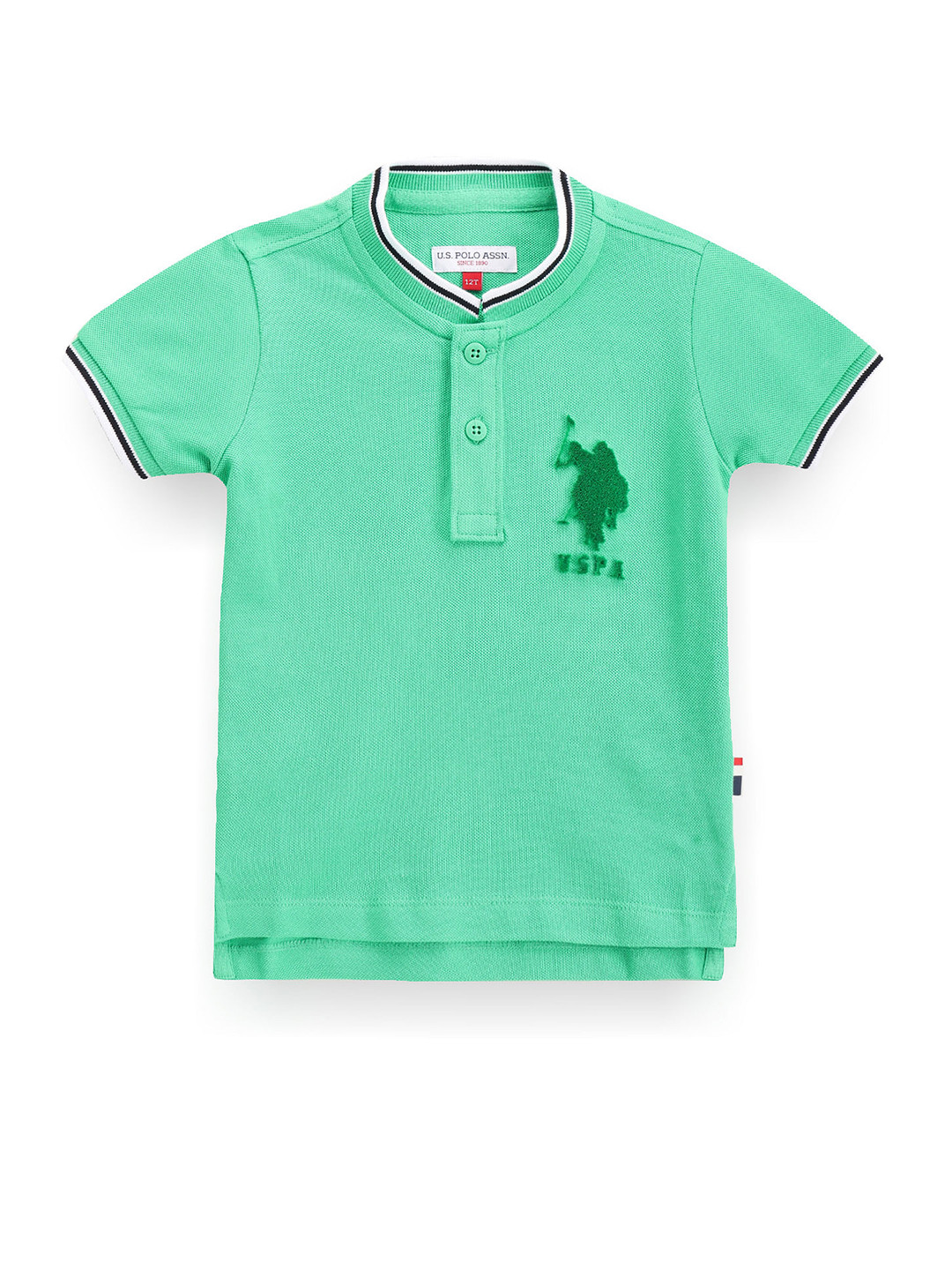U.S. Polo Assn. Kids Boys Polo Collar Pure Cotton T-shirt, Green
U.S. Polo Assn. Kids Boys Polo Collar Pure Cotton T-shirt, Green