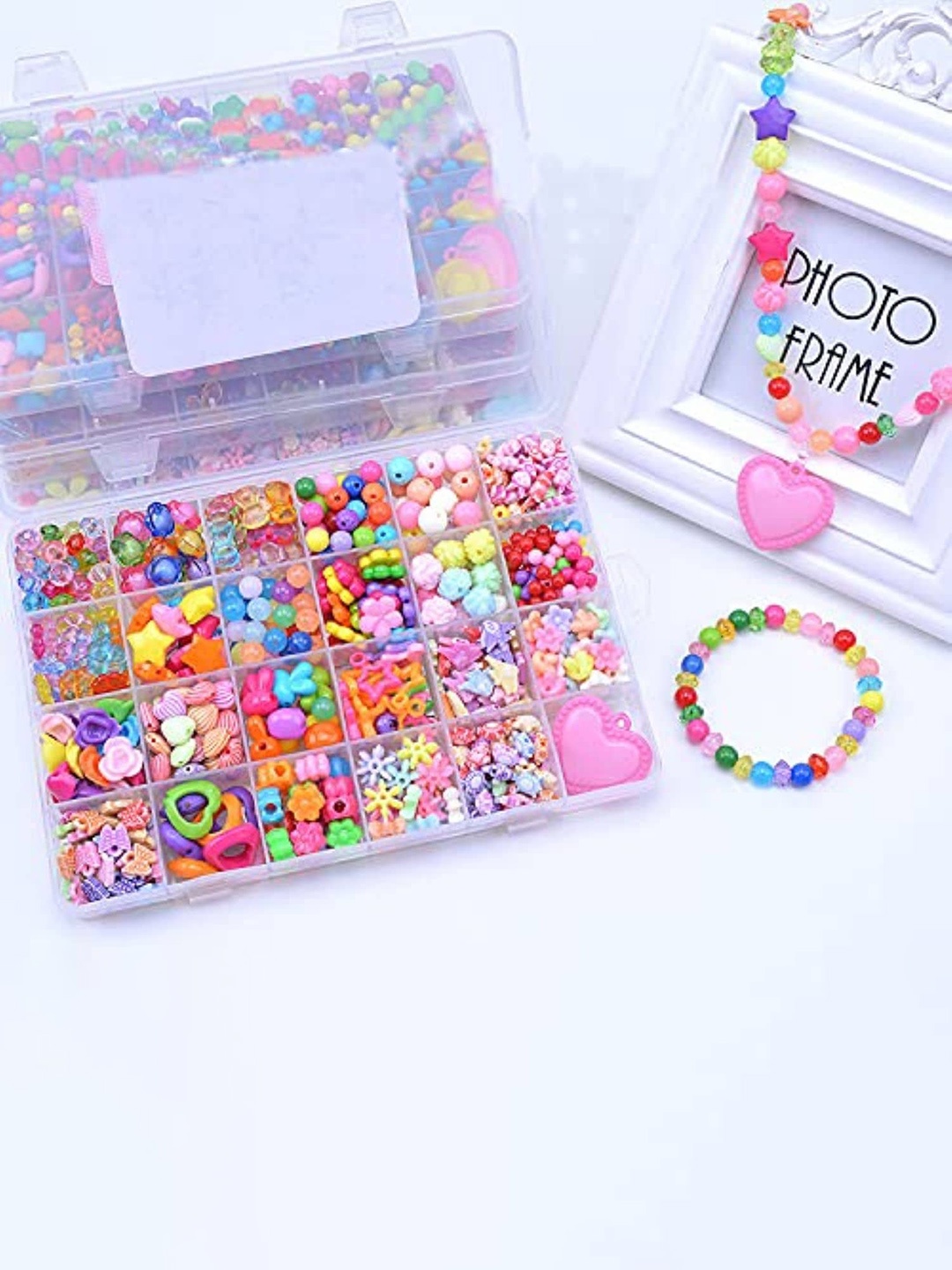 SYGA Kids DIY Jewelry Making Kit, White