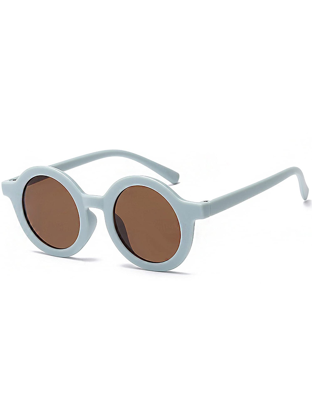 SYGA Kids Round Sunglasses with UV Protected Lens Goggles-Round-BlueFrame&Brown, Blue
SYGA Kids Round Sunglasses with UV Protected Lens Goggles-Round-BlueFrame&Brown, Blue