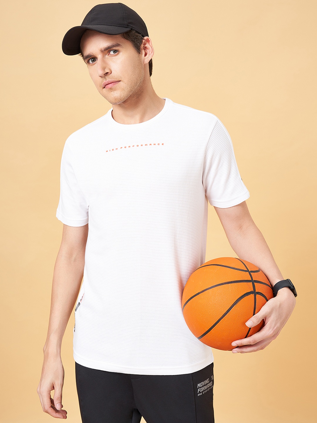 Ajile by Pantaloons Graphic Printed Round Neck Short Sleeves Slim Fit T-shirt, White
Ajile by Pantaloons Graphic Printed Round Neck Short Sleeves Slim Fit T-shirt, White