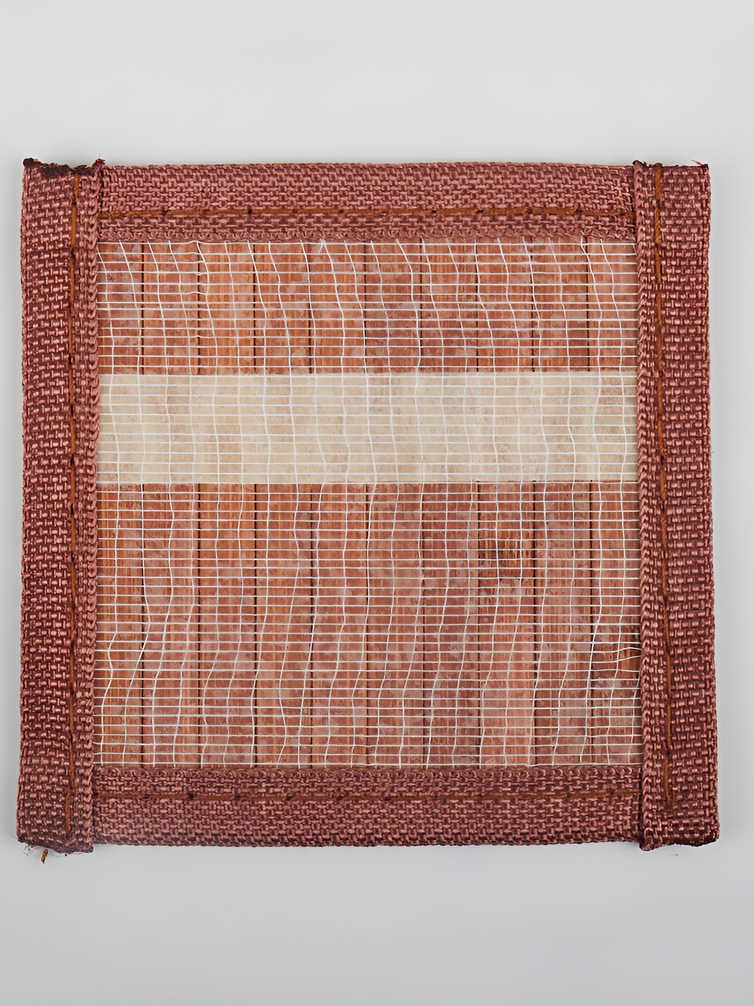 Home Centre Brown 6 Pieces Bamboo Placemats