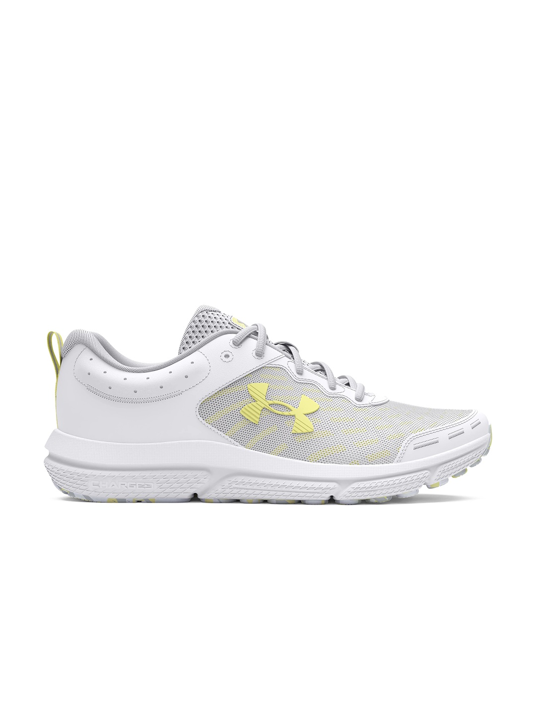 UNDER ARMOUR Women Woven Design Charged Assert 10 Running Shoes with Brand Logo Detail, White
UNDER ARMOUR Women Woven Design Charged Assert 10 Running Shoes with Brand Logo Detail, White