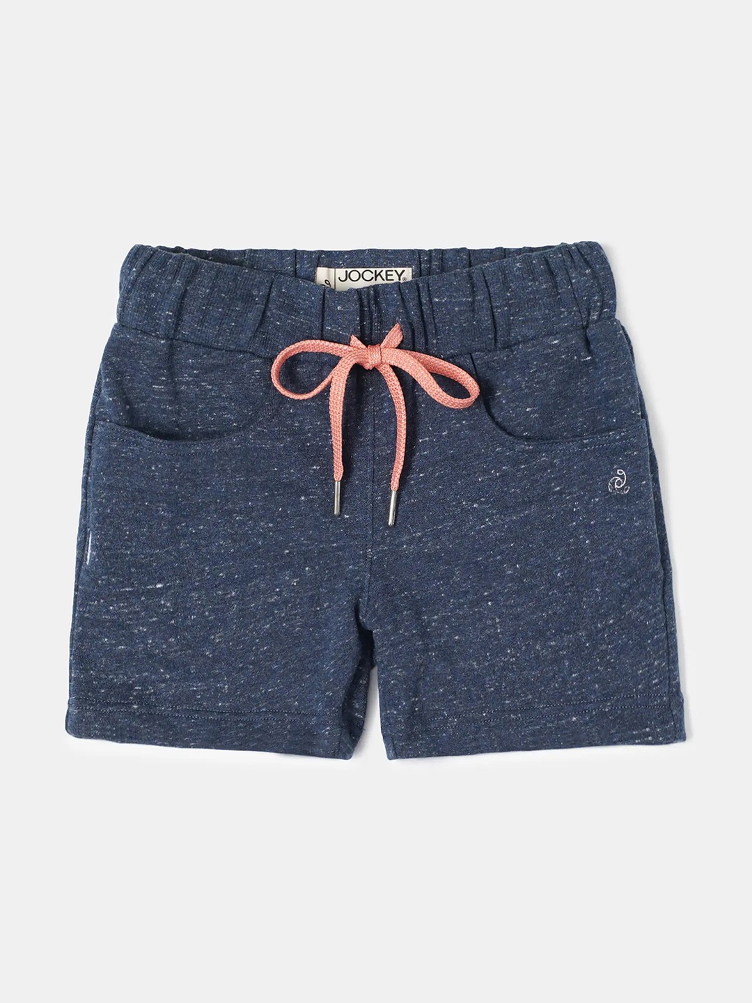 Jockey Girl's Super Combed Cotton Solid Regular Fit Shorts With Drawstrings Closure-AG04, Blue
Jockey Girl's Super Combed Cotton Solid Regular Fit Shorts With Drawstrings Closure-AG04, Blue